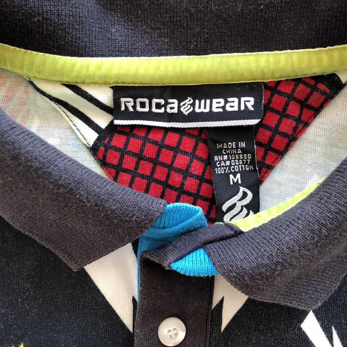 Rocawear ROCAWEAR Fancy Multicolor Design Polo Size US M / EU 48-50 / 2 - 9 Thumbnail