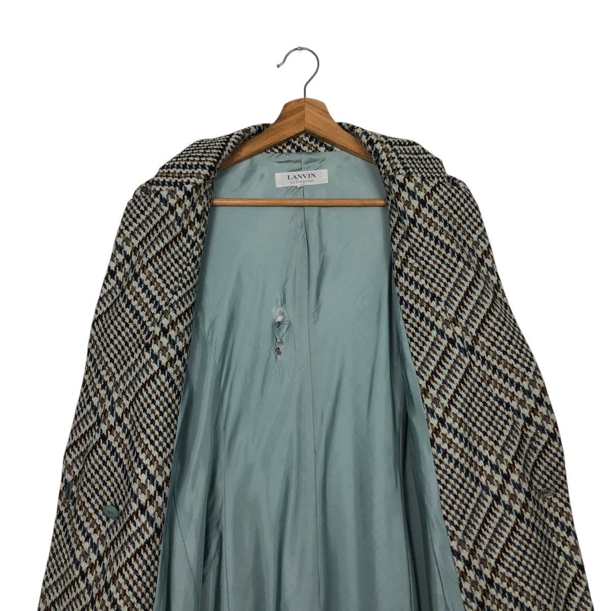 Lanvin 📌Vintage Wool Jacket Herringbone Lanvin La Collection Size US M / EU 48-50 / 2 - 16 Thumbnail