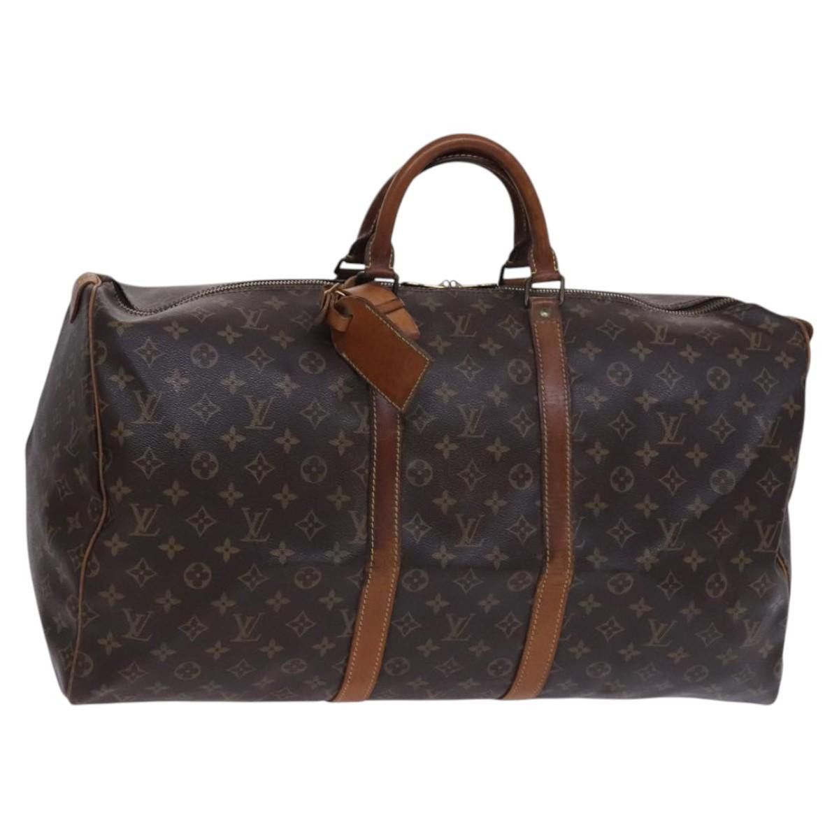 Louis Vuitton LOUIS VUITTON Monogram Keepall 55 Boston Bag M41424 Size ONE SIZE - 1 Thumbnail
