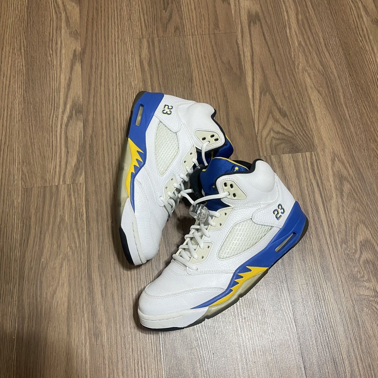 Jordan Brand Air Jordan 5 Retro Laney 2013 Size 9 Size US 9 / EU 42 - 2 Thumbnail