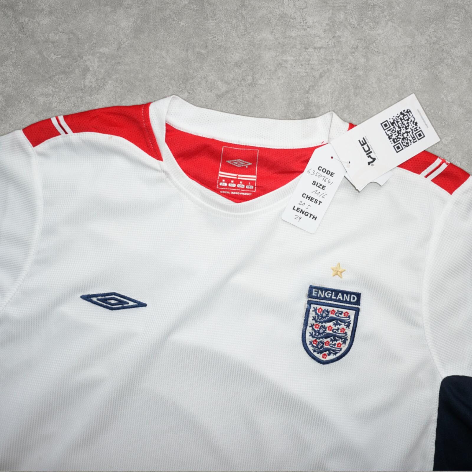 Umbro 2000s England Training Shirt Umbro BNWT (M) Size US M / EU 48-50 / 2 - 3 Thumbnail