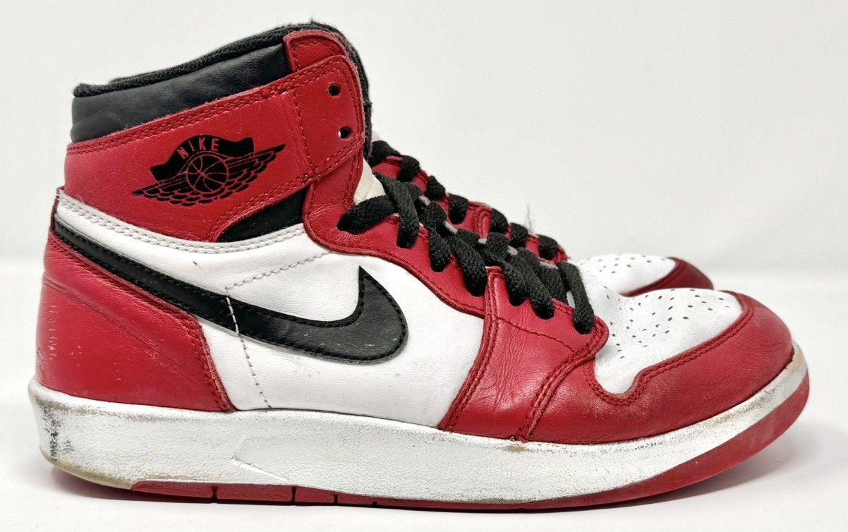 Jordan Brand × Nike Nike Air Jordan 1 1.5 Retro High Chicago GS size 5.5Y Size US 5.5 / EU 38 - 1 Thumbnail