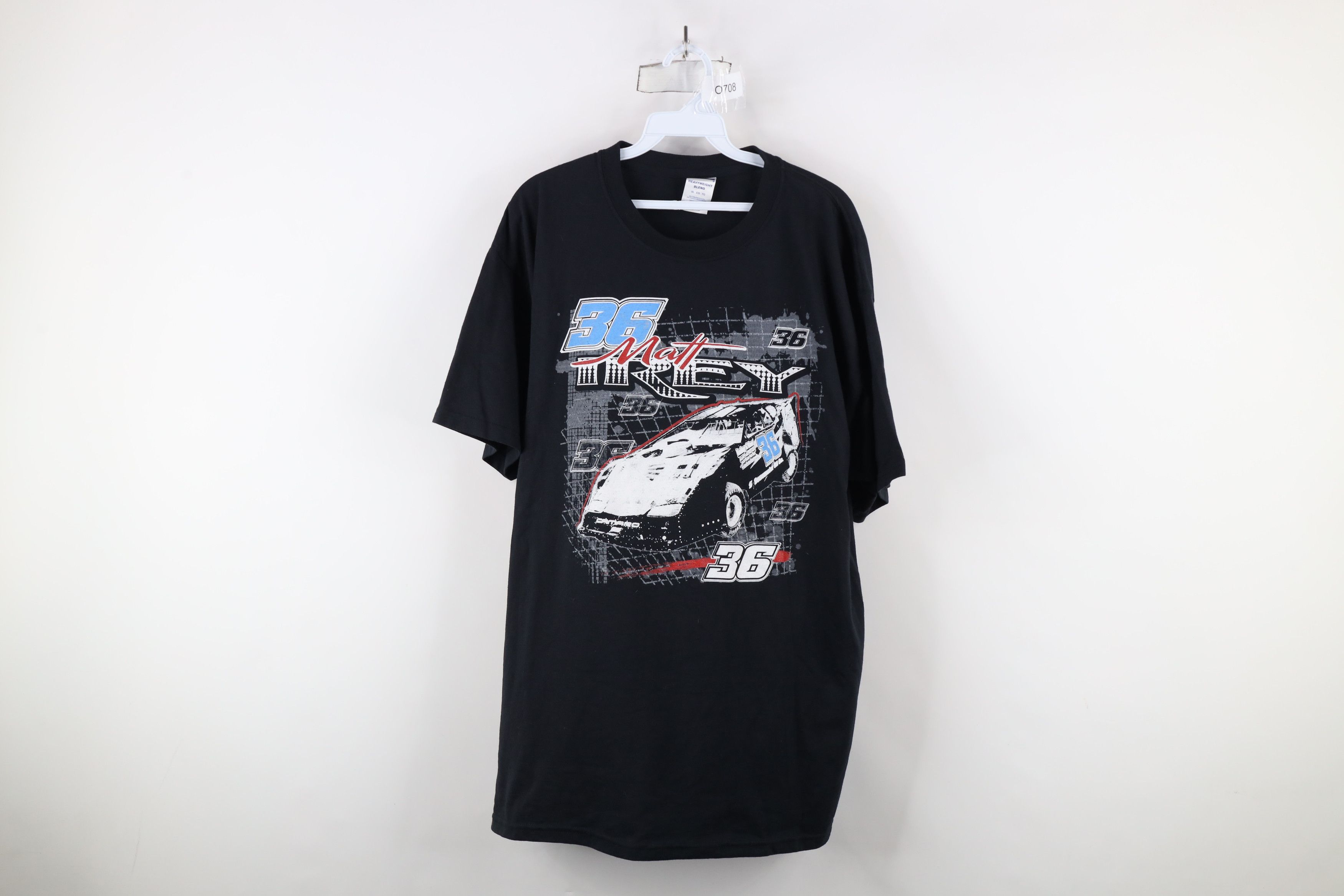 Vintage Vintage Y2k Matt Irey Car Racing Short Sleeve T-Shirt Black Size US XL / EU 56 / 4 - 1 Thumbnail