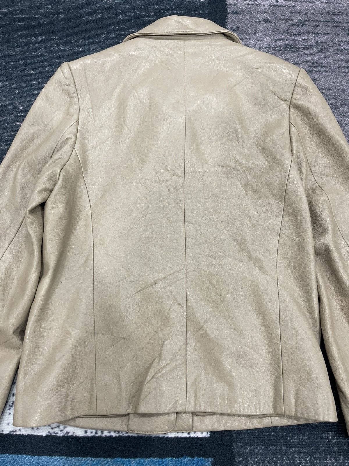 Vintage Josephine Leather Coat Jacket