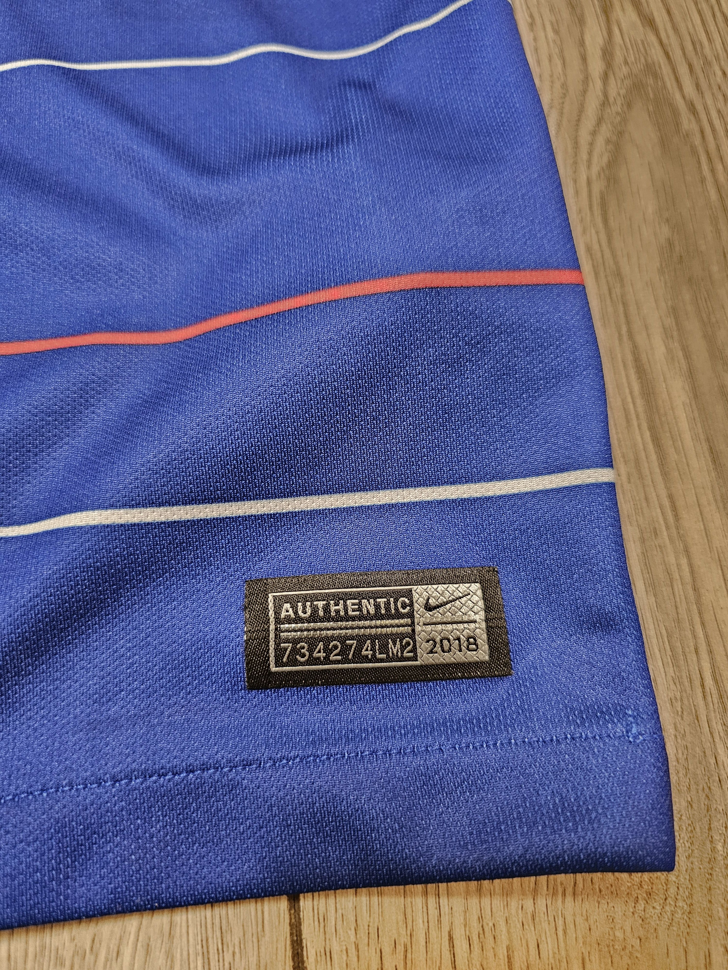 Chelsea Soccer × Nike CHELSEA 2018 2019 HOME MORATA FOOTBALL SHIRT SOCCER JERSEY Size US M / EU 48-50 / 2 - 8 Thumbnail