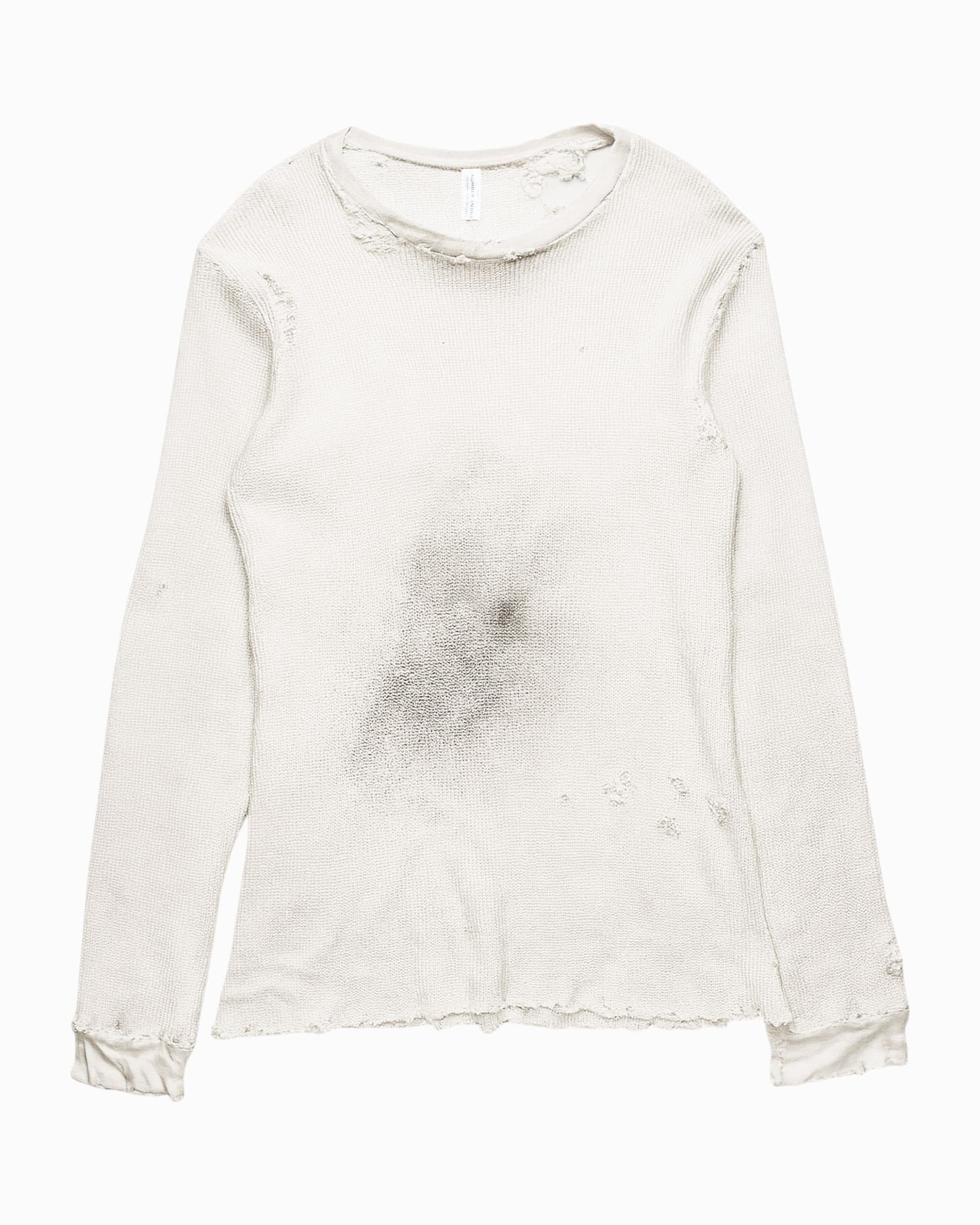 Number N Ine Distressed Long Sleeve | Grailed