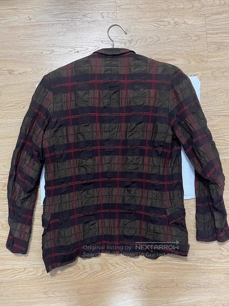 Yohji Yamamoto Yohji Yamamoto Gingham Jacket Size US L / EU 52-54 / 3 - 2 Thumbnail