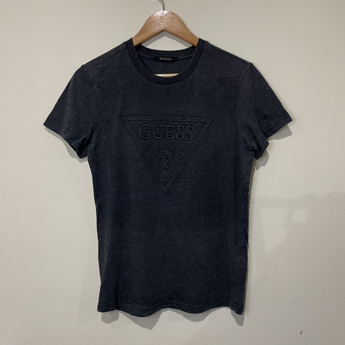Guess Guess Women T-Shirt Embroided Big Logo Size S / US 4 / IT 40 - 1 Thumbnail