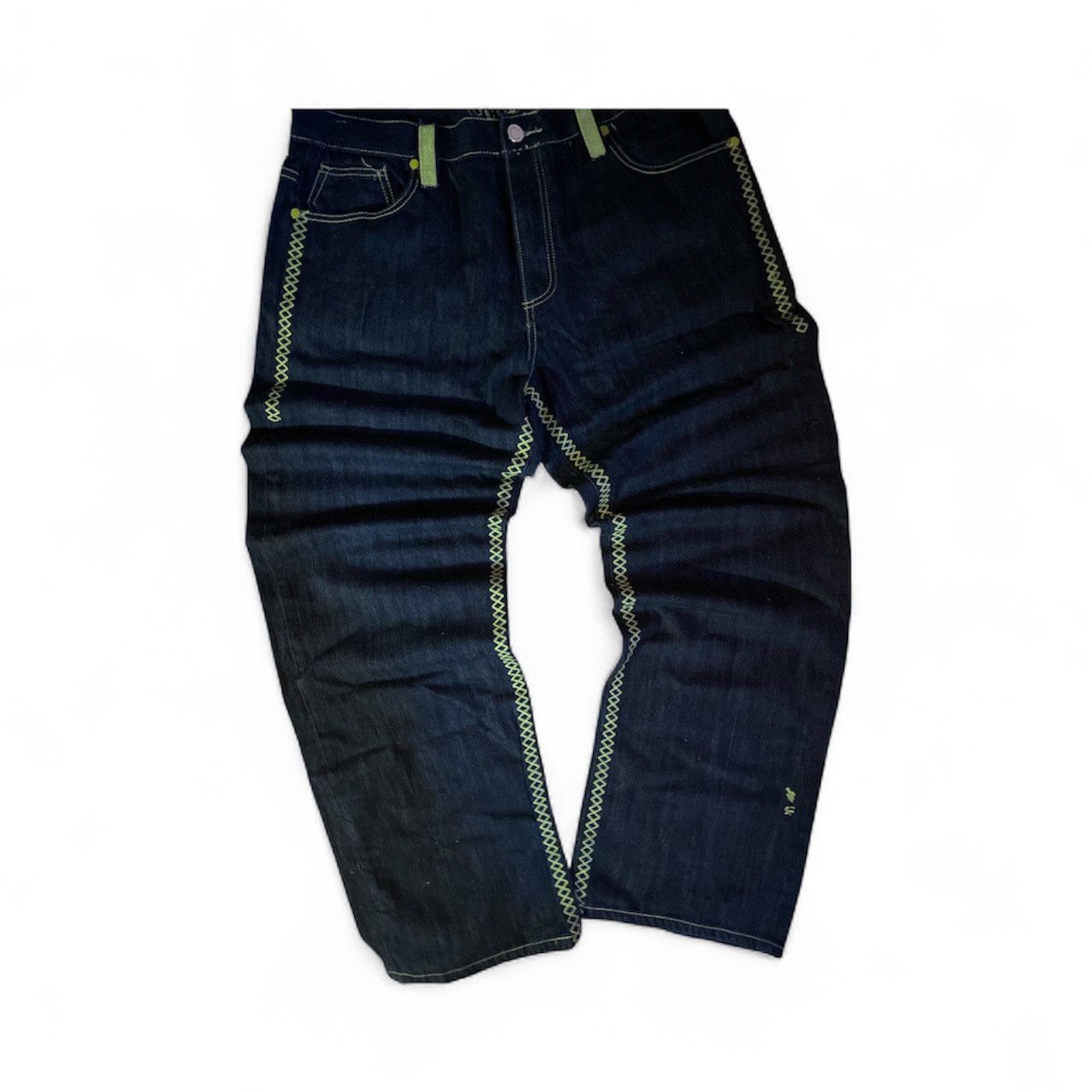 Coogi Coogi Green Bee Embroidery Y2K Denim Size US 34 / EU 50 - 2 Thumbnail