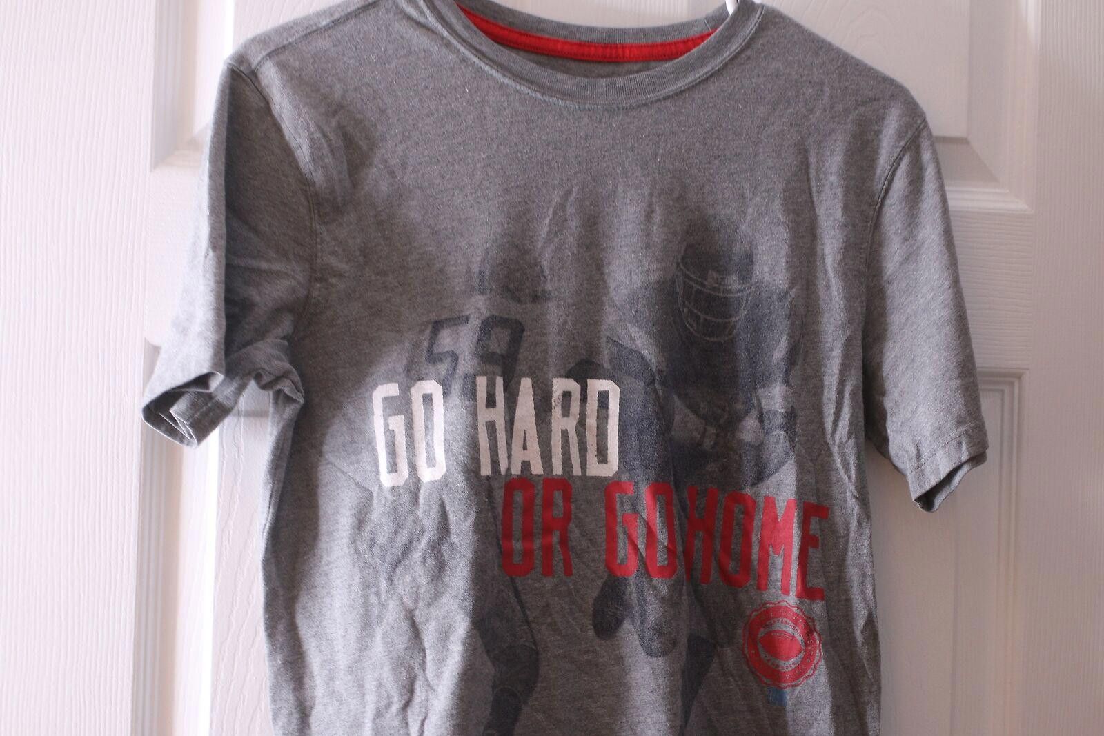 Other Size xxl go hard or go home grey t-shirt Footbal sport #59 Size US XXL / EU 58 / 5 - 3 Thumbnail