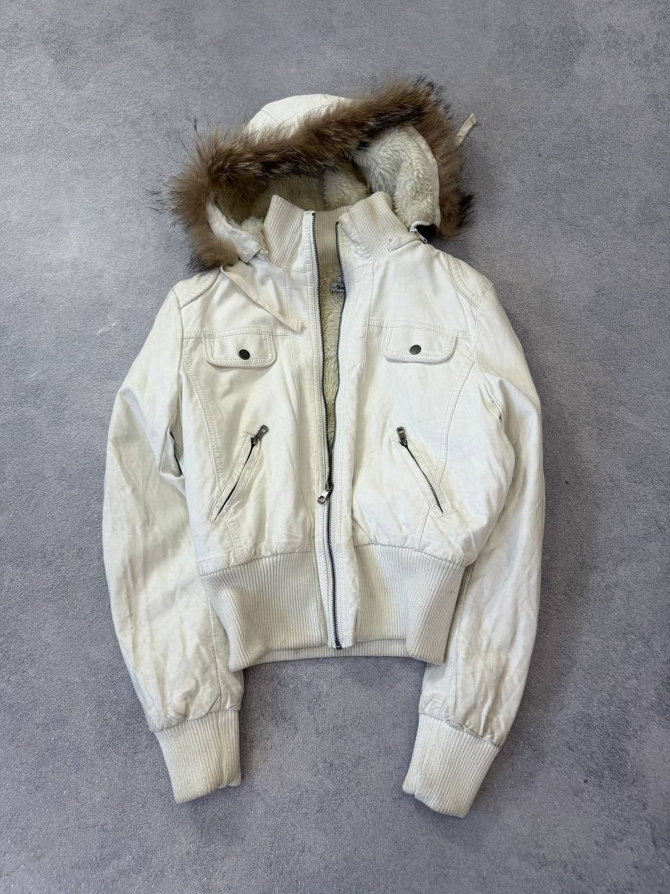 Japanese Brand Avant-Garde Hysteric Glamour Leather Fur Fell Jacket Y2K Size US S / EU 44-46 / 1 - 10 Thumbnail