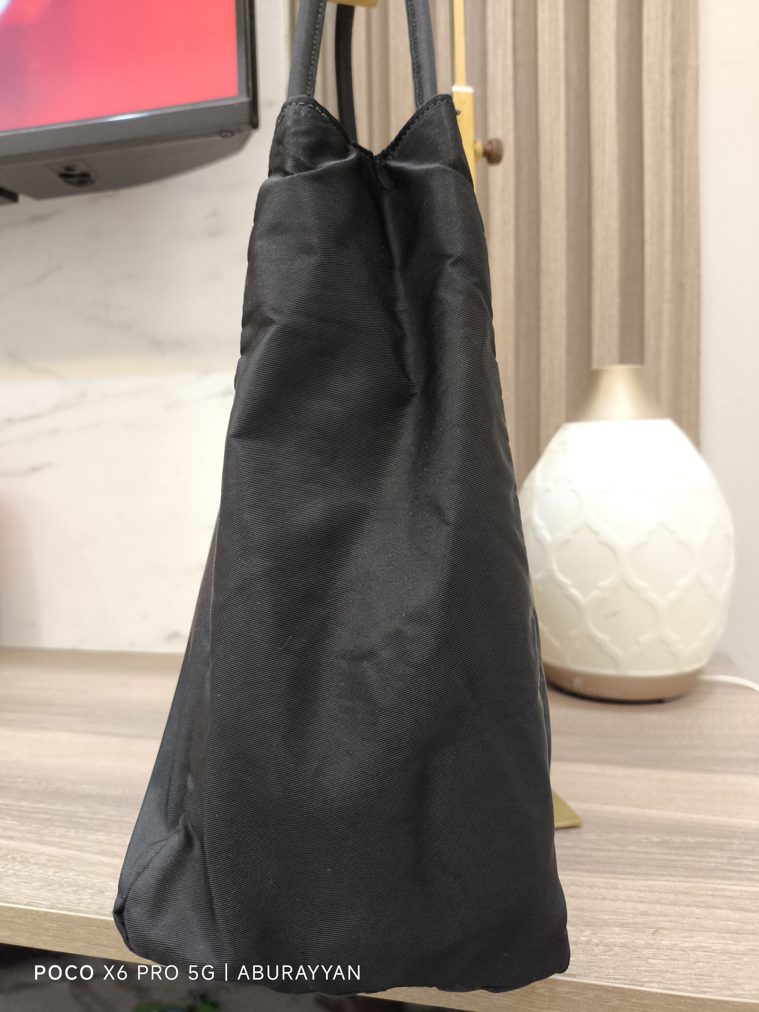 Prada Prada Tessuto Nylon Black Shoulder Bag Size ONE SIZE - 3 Thumbnail