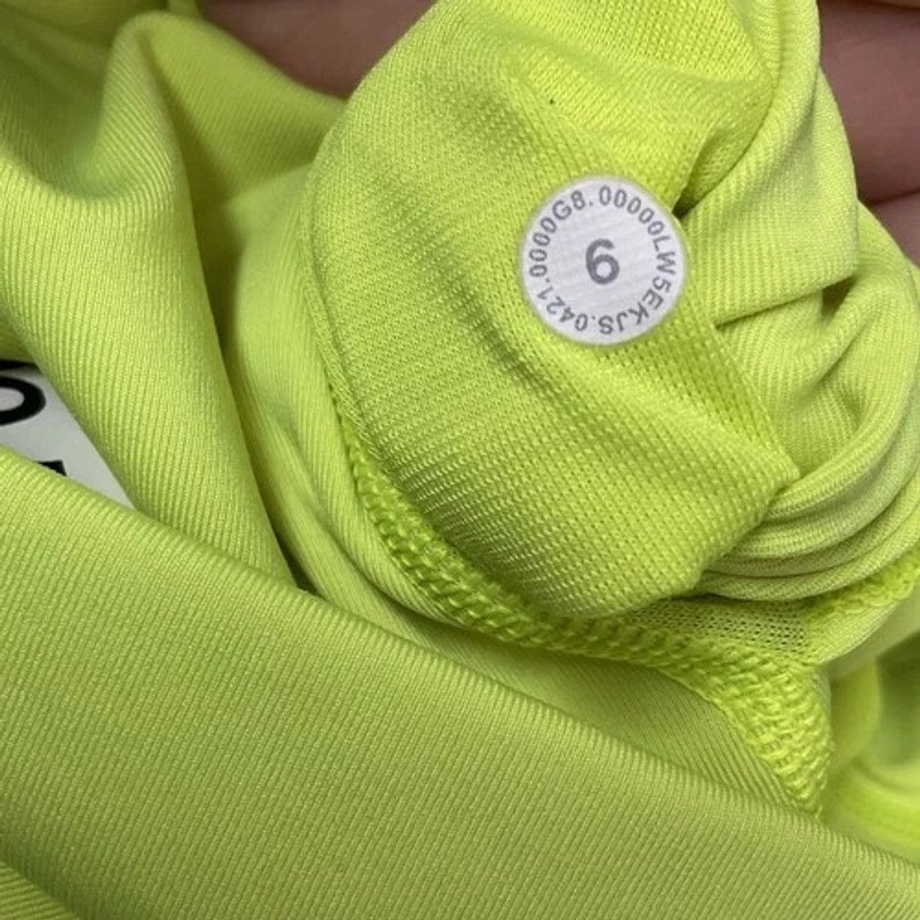 Lululemon Lululemon Wunder Under HR Double Lined Yellow Tight Women 6 Size 28" / US 6 / IT 42 - 3 Thumbnail