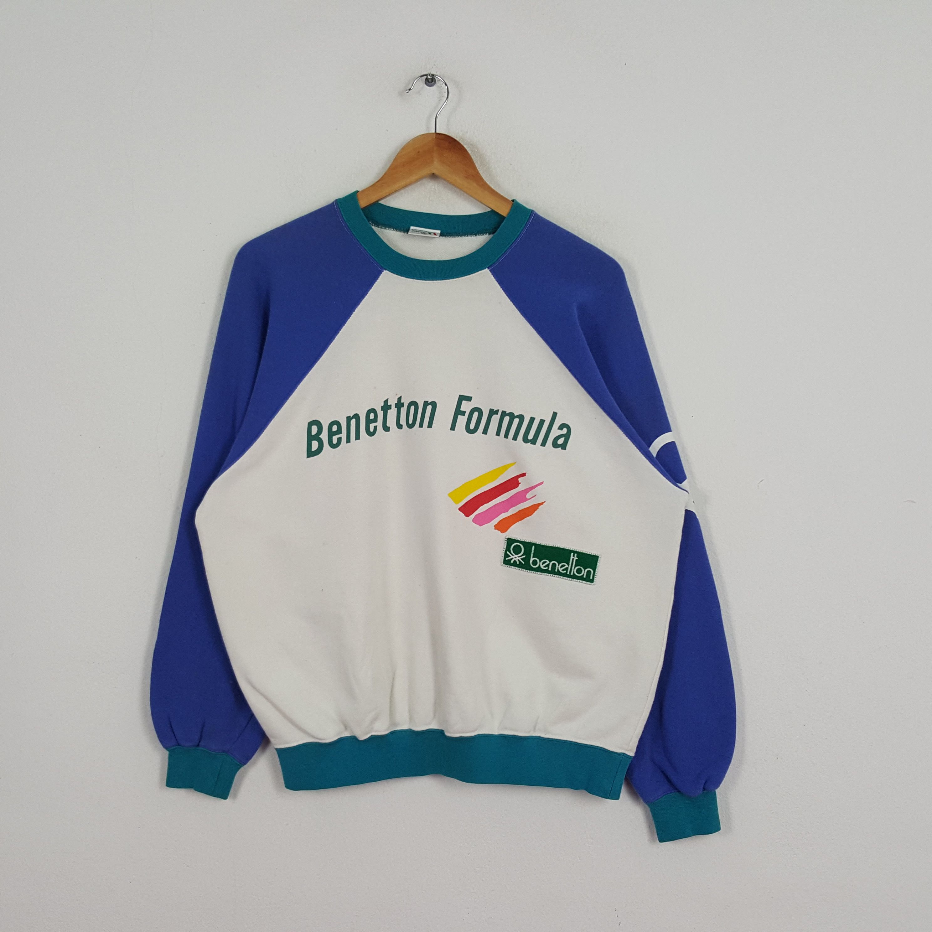 Vintage Benetton Formula One Racing Sweatshirt