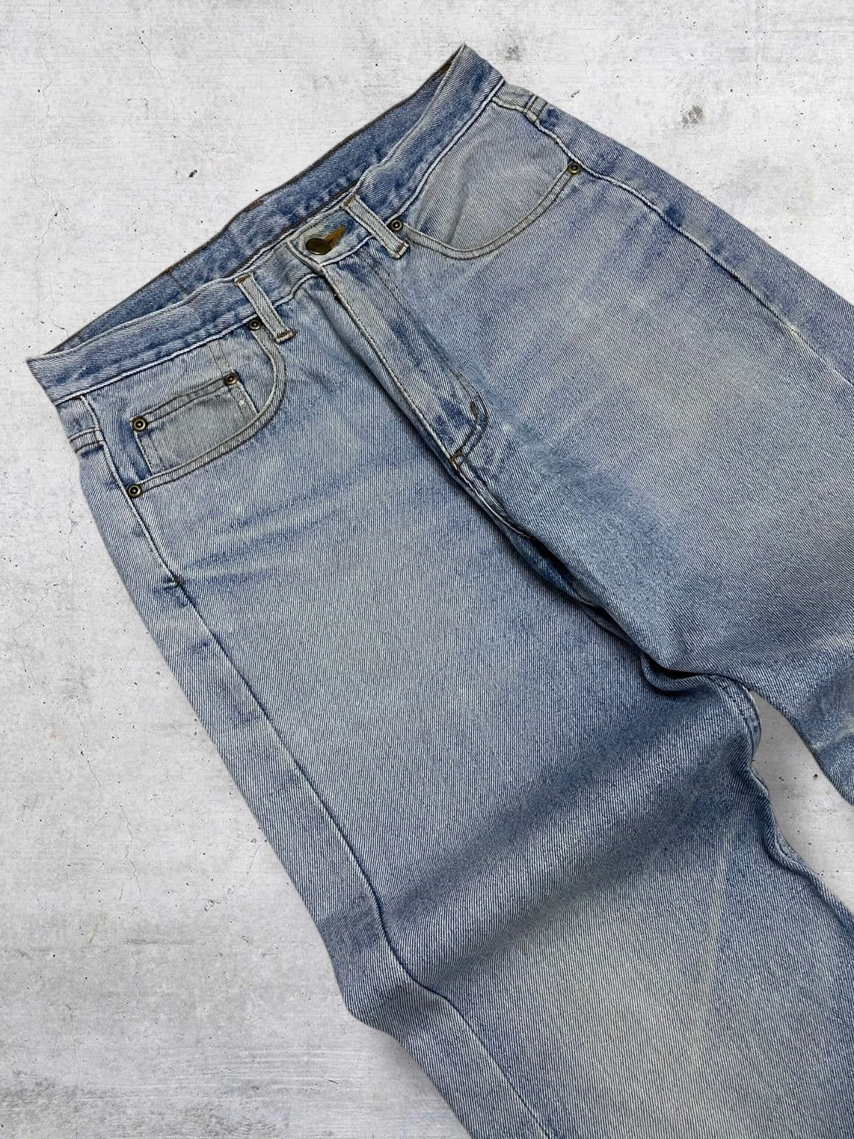 Japanese Brand VINTAGE 0SEVEN DENIM 90S JAPAN DESIGNER CLASSIC BLUE WASHED Size US 30 / EU 46 - 7 Thumbnail