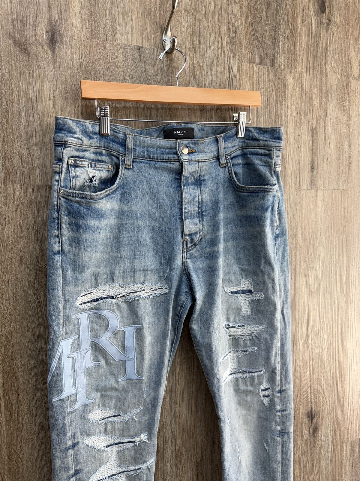 Amiri Amiri Staggered Denim Jeans Size US 36 / EU 52 - 3 Thumbnail