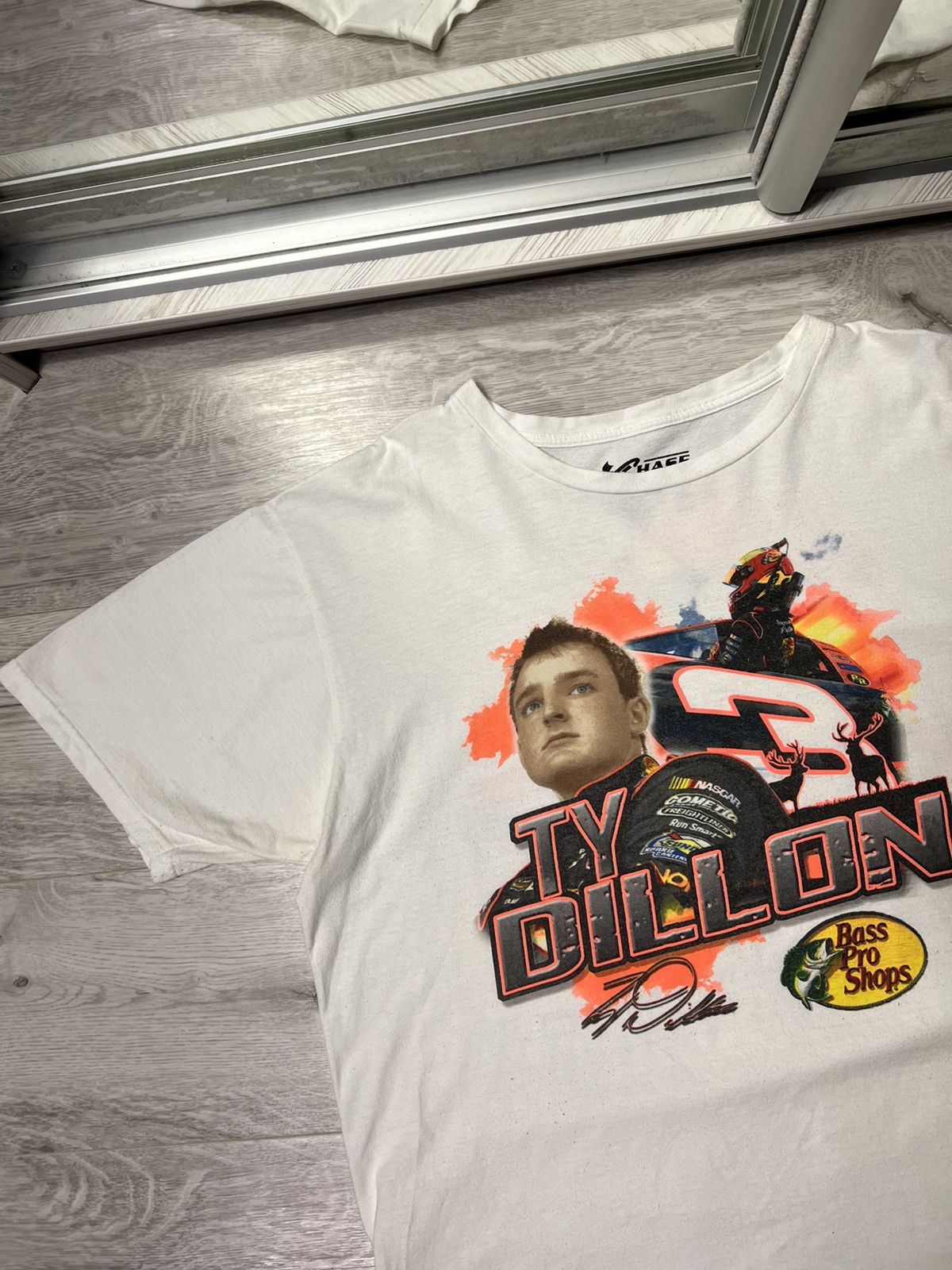 Chase Authentics NASCAR Shirt Mens XL Austin Dillon Racing Double Sided Chase Size US XL / EU 56 / 4 - 2 Thumbnail