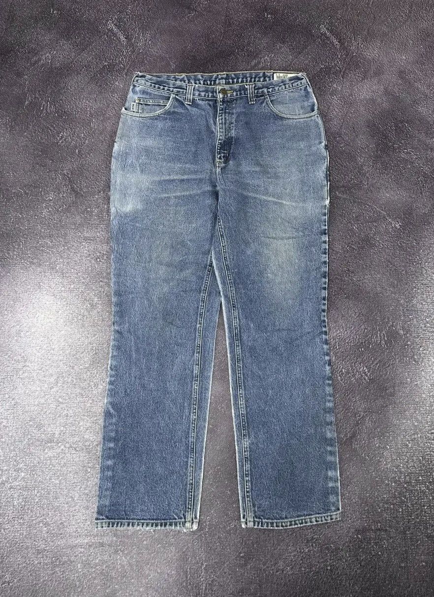 Carhartt Vintage Carhartt Flame Resistant USA Opium Faded Work Jeans Size US 38 / EU 54 - 2 Thumbnail
