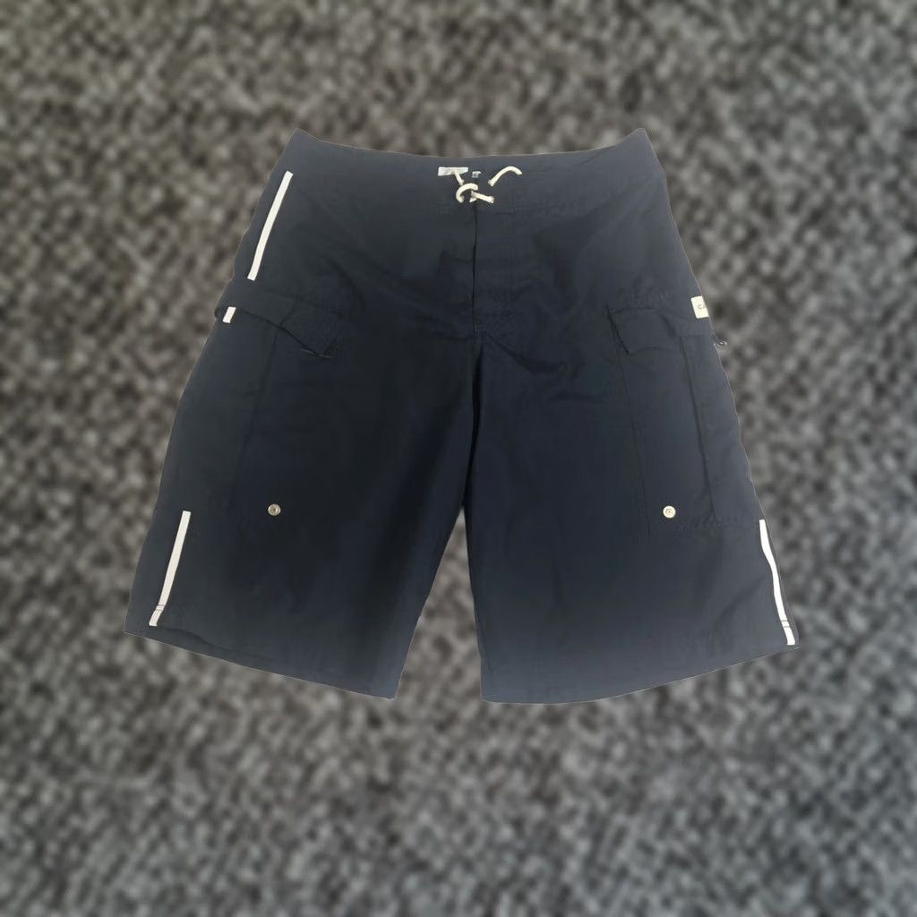 Calvin Klein Calvin Klein Board Cargo Shorts Mens 34 Blue Swimming Beach Pool Board Swim Shorts Blue Mens 34 Size US 34 / EU 50 - 1 Thumbnail