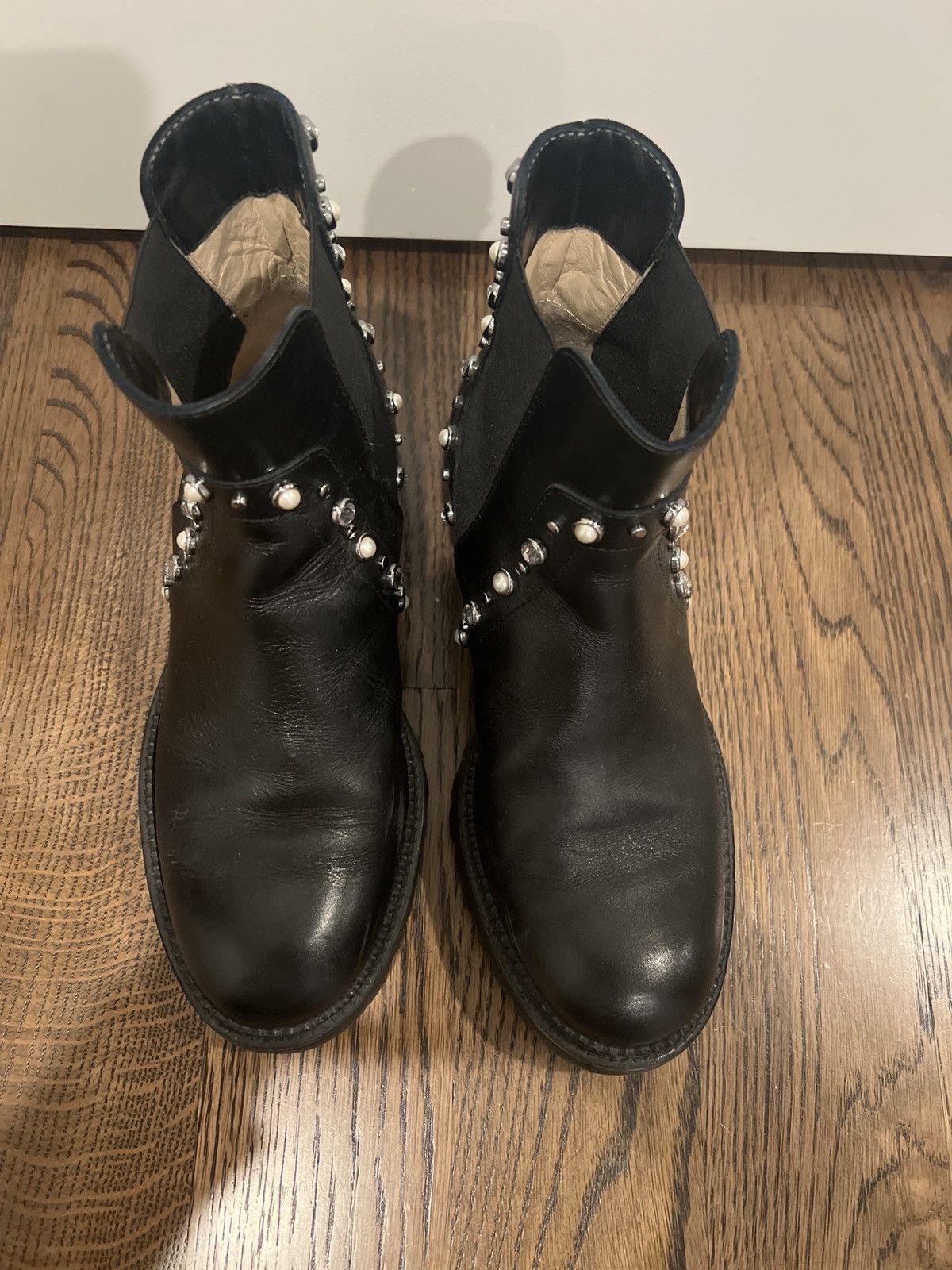 Jimmy Choo Boots with Rhinestones Size US 5 / IT 35 - 3 Thumbnail