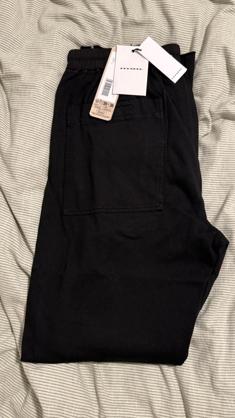 Black Hollywood Berlin Drawstring Sweatpants