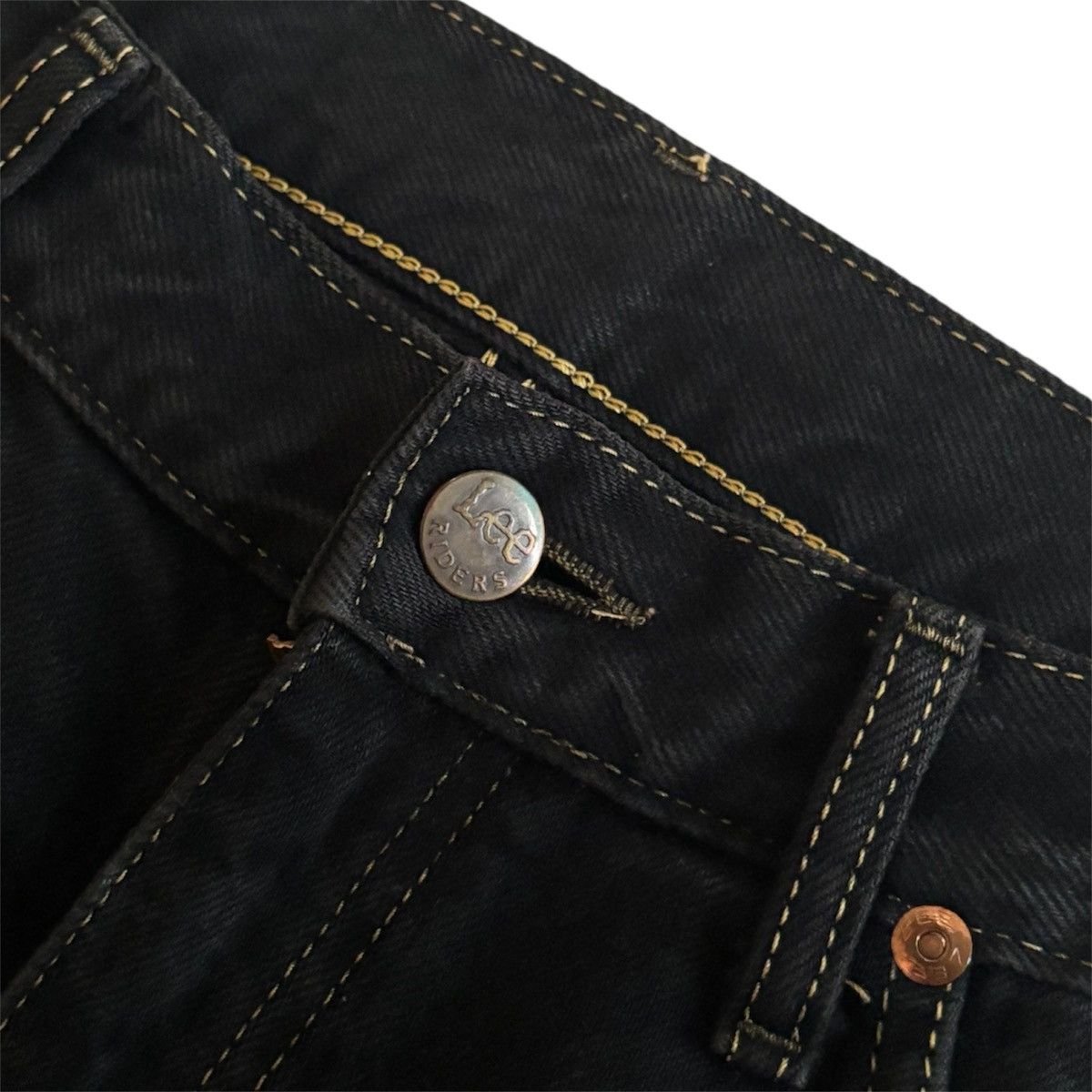 Lee 90s Vintage Super Flare Lee Size US 31 - 4 Thumbnail