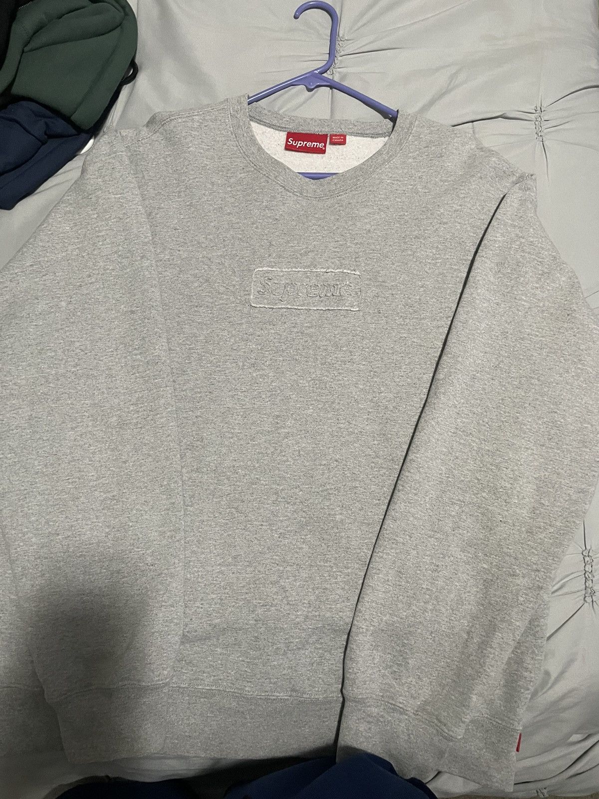 Supreme SUPREME box logo sweater Size US L / EU 52-54 / 3 - 3 Thumbnail