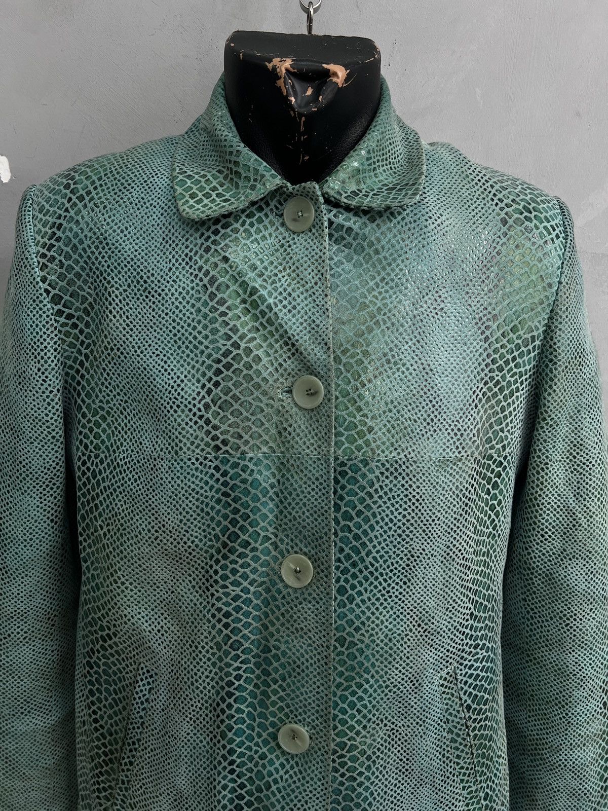 14th Addiction Avant garde Leather Jacket Skin Rare 90’s if six was nine Size US M / EU 48-50 / 2 - 2 Thumbnail