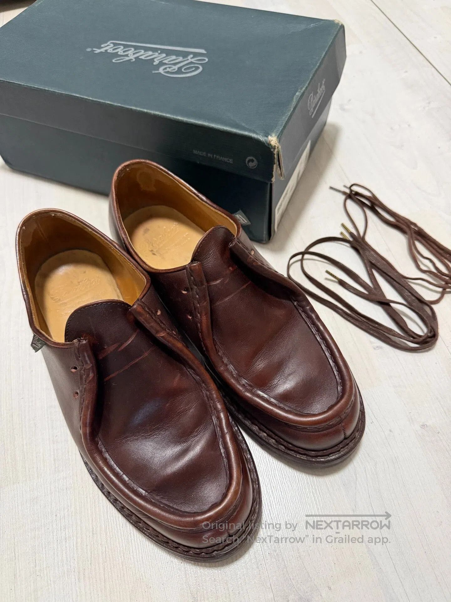 Paraboot Paraboot Michael Casual Leather Shoes. Size US 9 / EU 42 - 1 Thumbnail