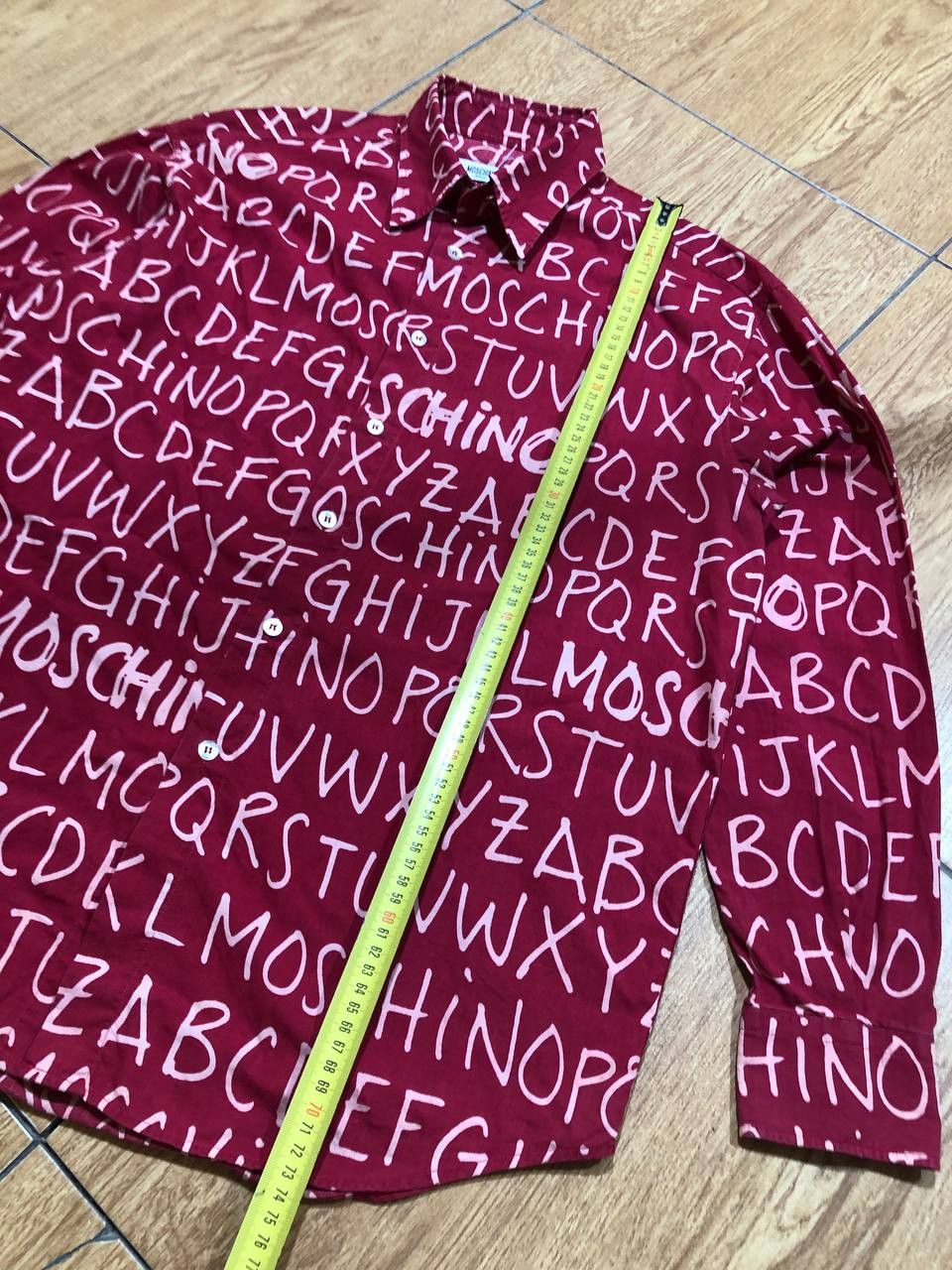 Moschino Moschino Jeans Vintage Moschino All over Print rare Shirt Size US M / EU 48-50 / 2 - 9 Thumbnail
