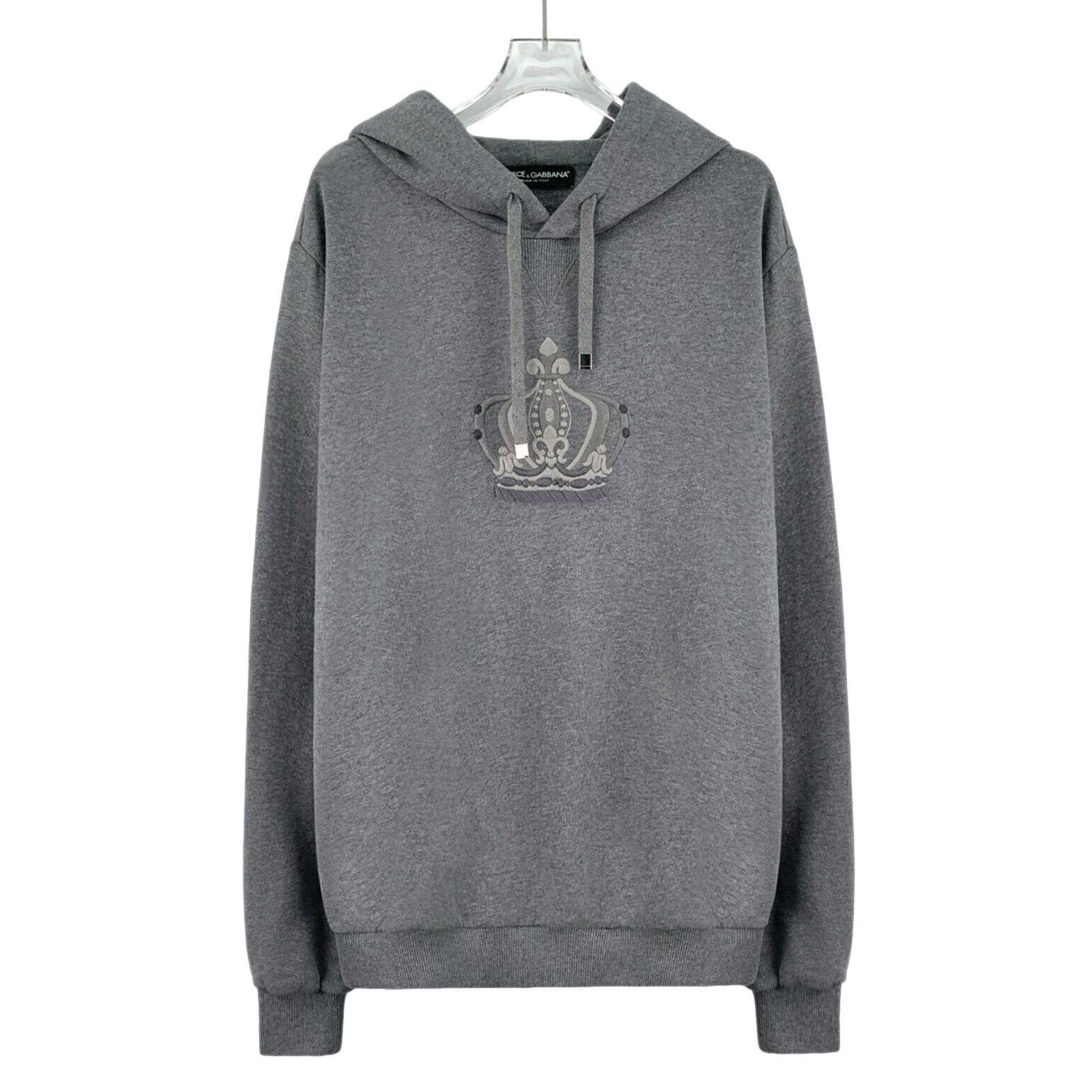 Dolce & Gabbana Dolce & Gabbana Crown Embroidery Hoodie 46 Size US S / EU 44-46 / 1 - 1 Thumbnail