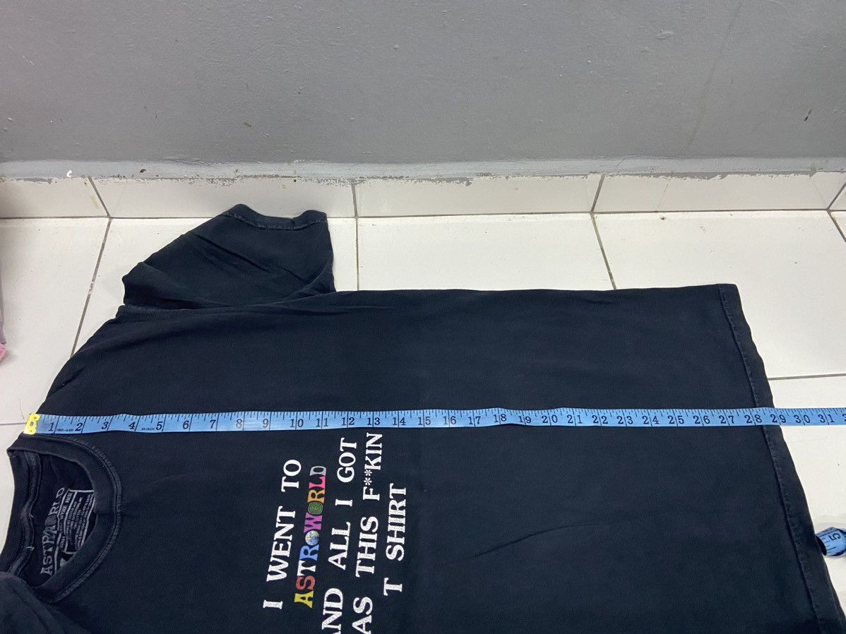 Rap Tees TRAVIS SCOTT ASTROWORLD AMERICAN RAPPER RAP TEE Size US L / EU 52-54 / 3 - 13 Thumbnail