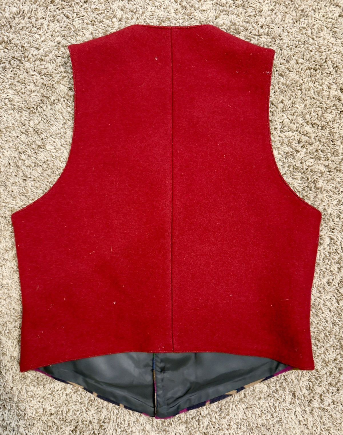 Pendleton Vintage Pendleton Western Wool Vest Size 40 Made in USA Size US M / EU 48-50 / 2 - 2 Thumbnail