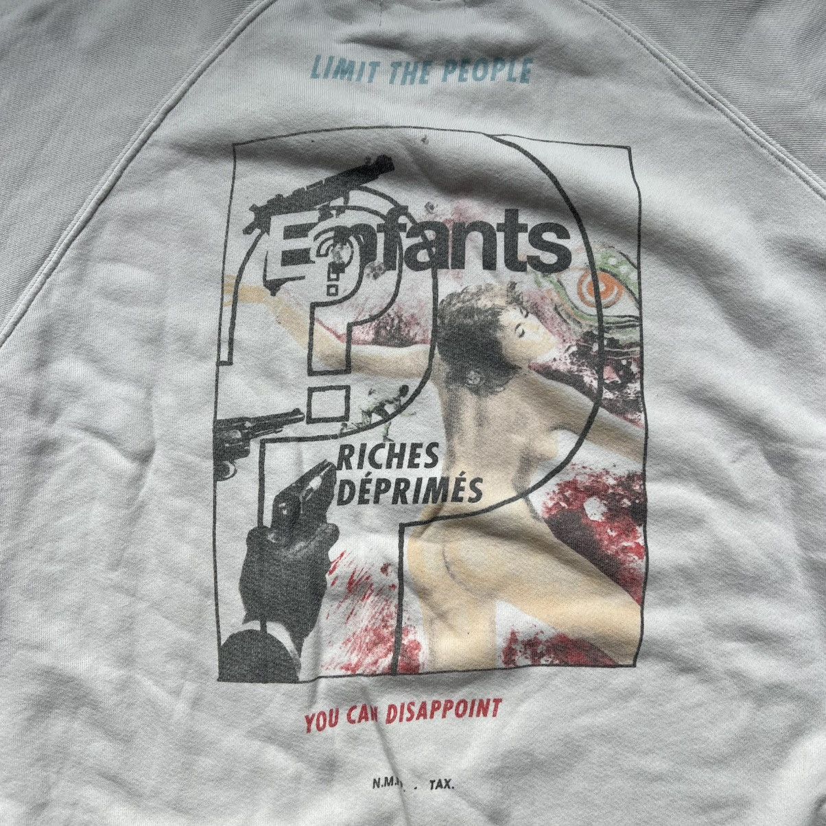 Enfants Riches Deprimes ERD Thrilling Raglan Sweatshirt Size US XXL / EU 58 / 5 - 4 Thumbnail