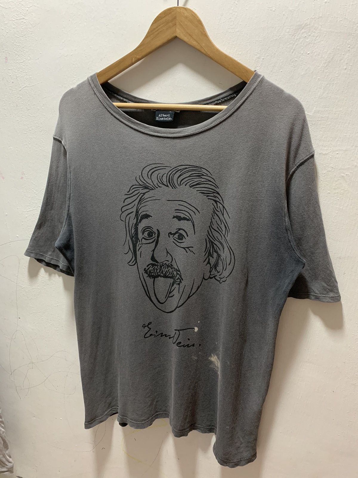 Zara Vintage Zara X Einstein Medium Tshirt Size US M / EU 48-50 / 2 - 7 Thumbnail