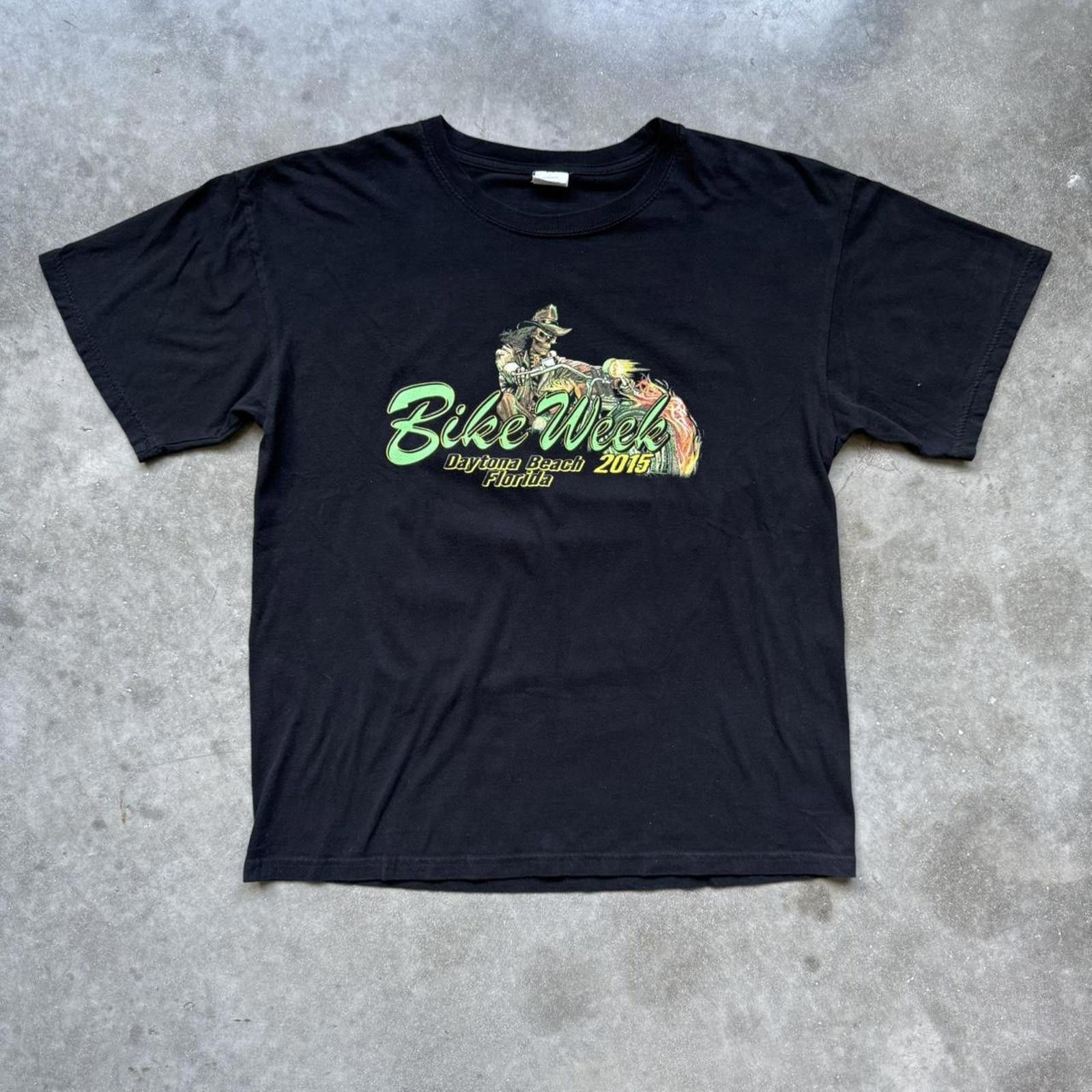 Other 74th Annual Bike Week Daytona Beach Graphic T- Shirt Size US L / EU 52-54 / 3 - 2 Thumbnail