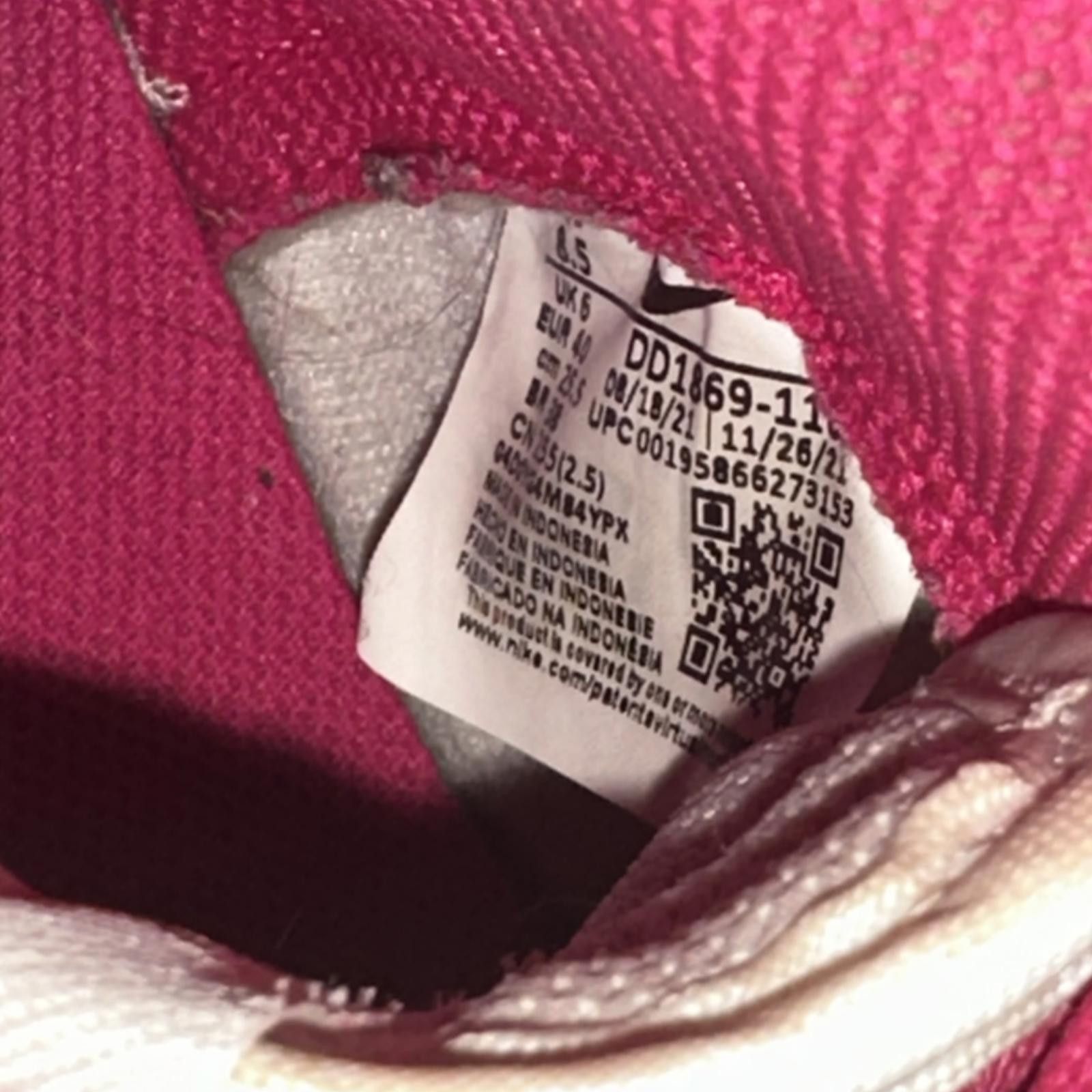 Nike Nike Dunks Women’s Pink And White 8.5 Size US 8.5 / IT 38.5 - 7 Thumbnail
