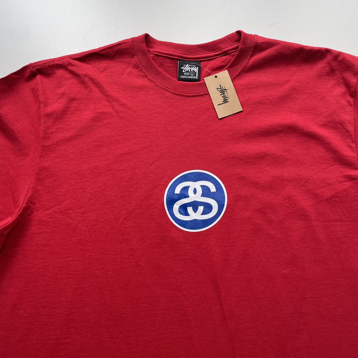 Stussy Stussy SS Link Graphic T shirt Red Large Rare Size US L / EU 52-54 / 3 - 2 Thumbnail