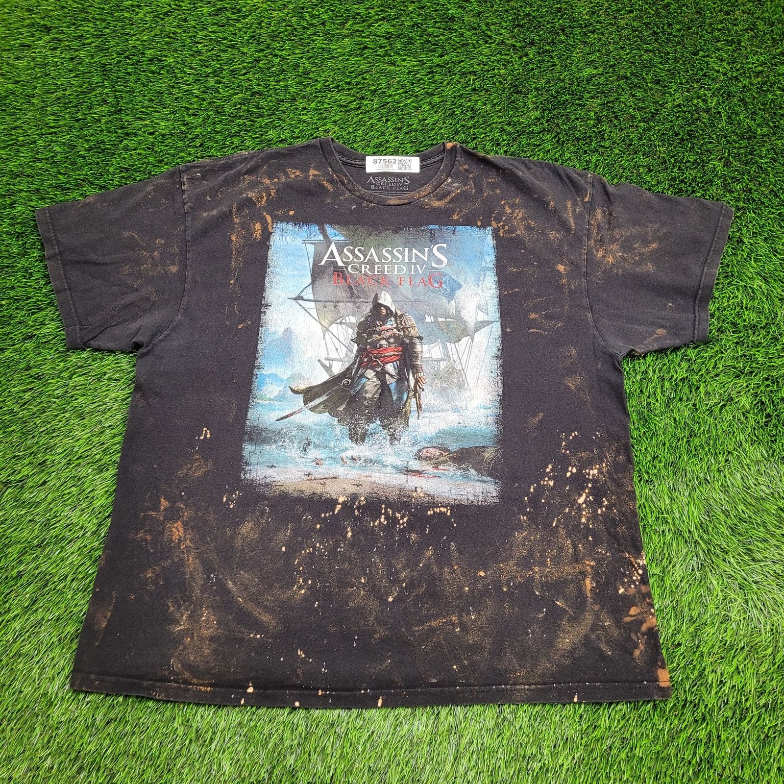 Other Assassins Creed Shirt XL 24x28 Baggy Bleached Black Flag Size US XL / EU 56 / 4 - 1 Thumbnail