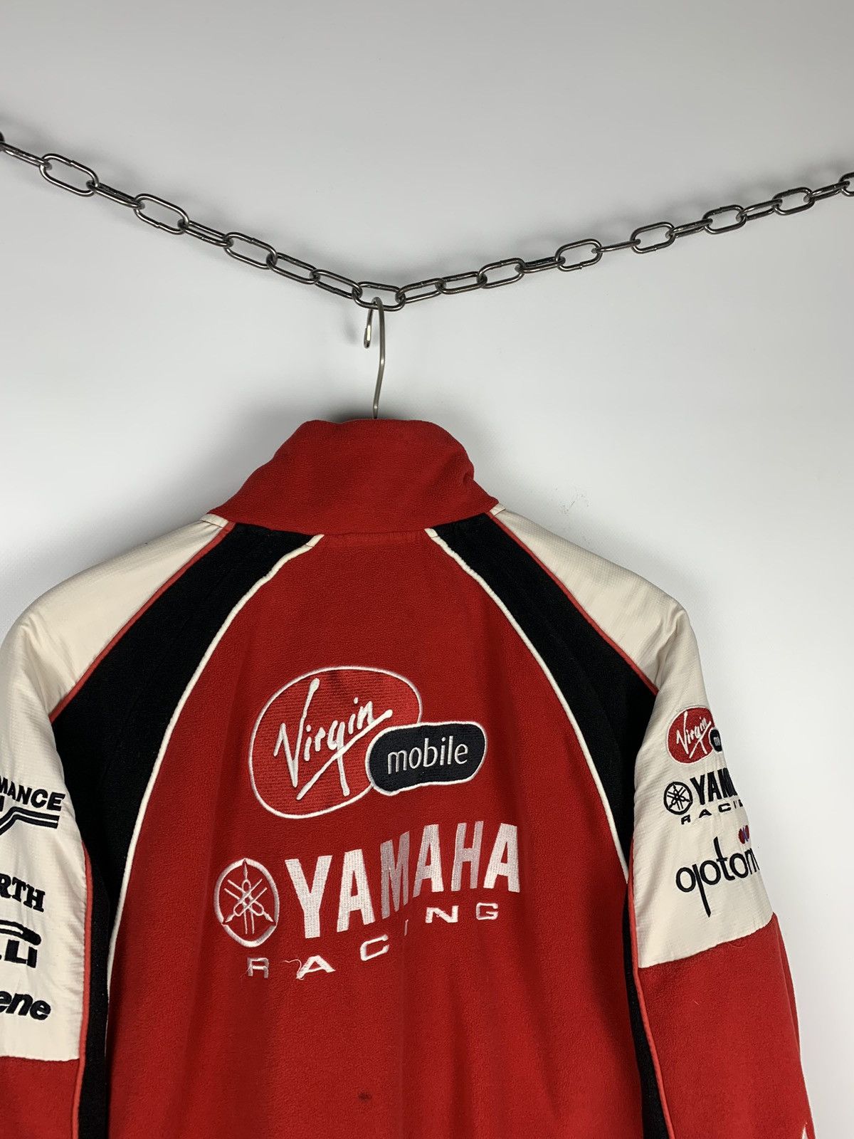 Yamaha Vintage Y2K Yamaha Formula 1 Fleece Racing Jacket Size XS Size US XS / EU 42 / 0 - 11 Thumbnail