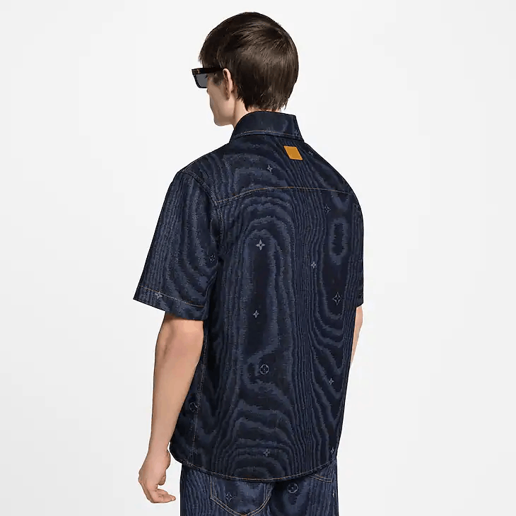 Louis Vuitton Short-Sleeved Denim Shirt Size US XS / EU 42 / 0 - 3 Thumbnail