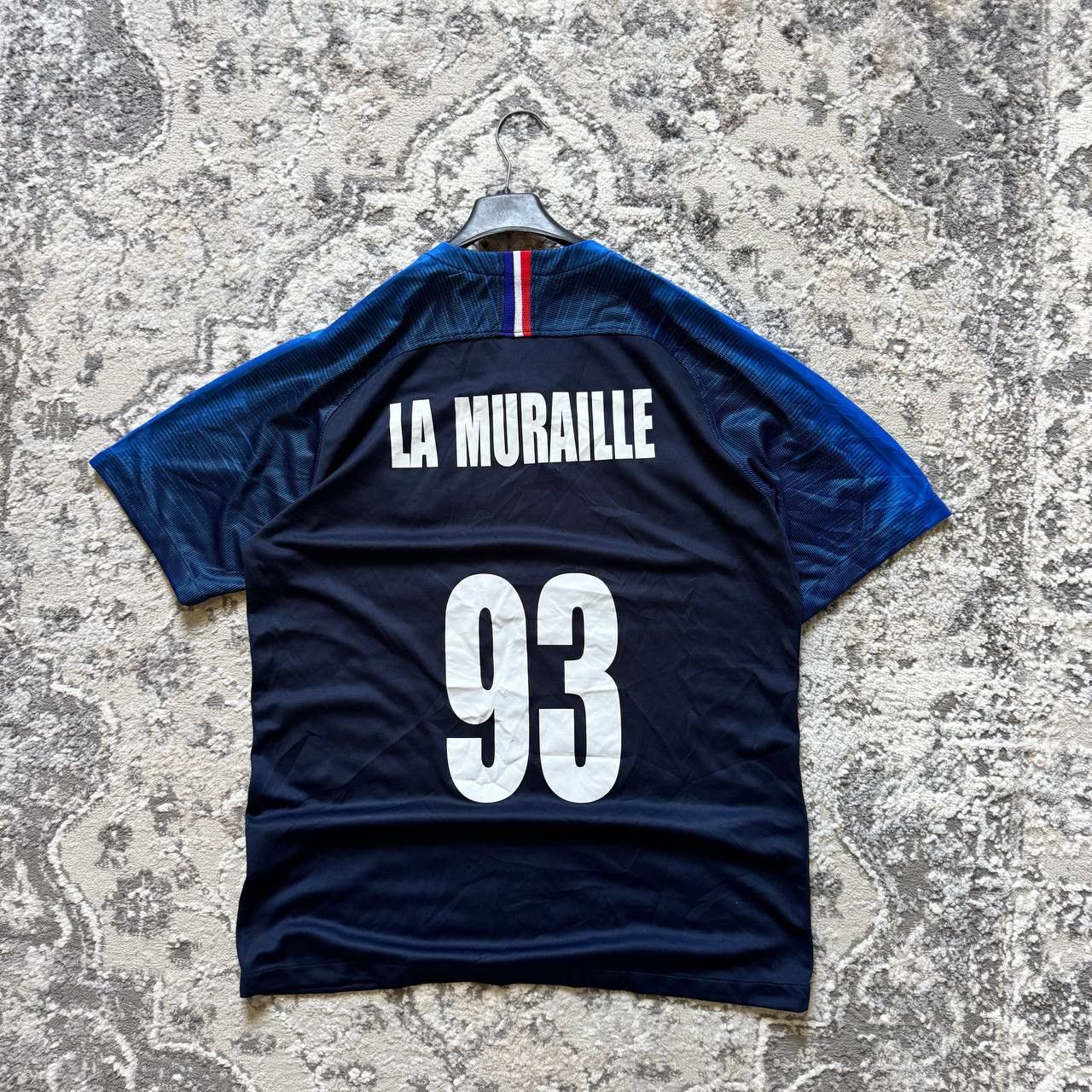 Nike 2018 Nike France soccer jersey le blue Size US XL / EU 56 / 4 - 4 Thumbnail