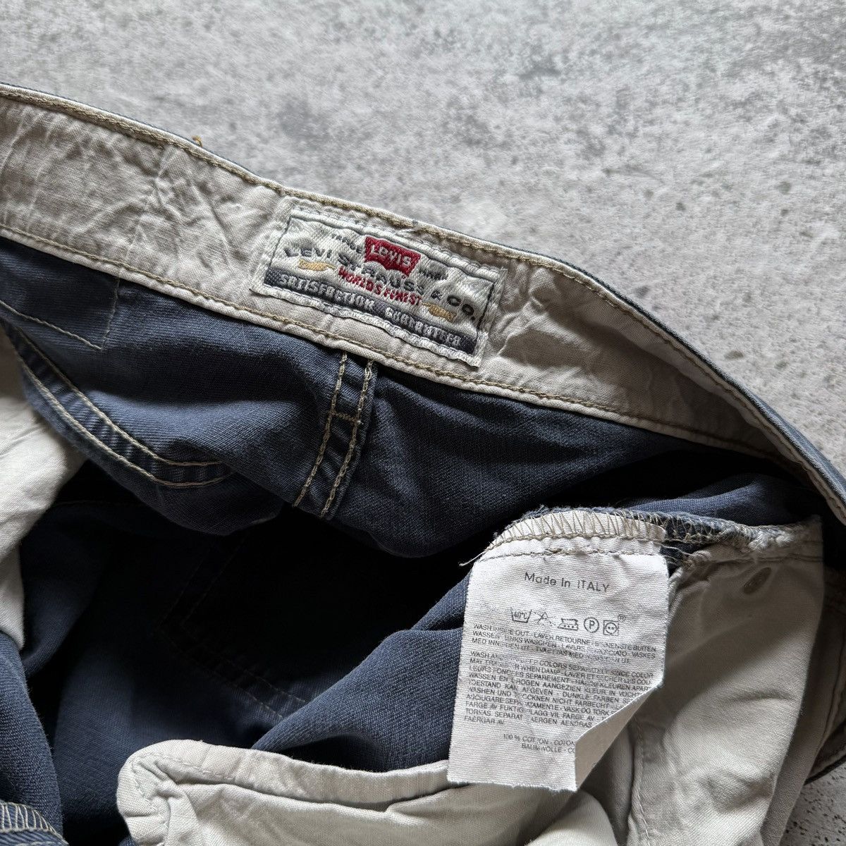 Levi's Vintage Clothing Levis 510 Mens Vintage Faded Navy Blue Denim Jeans Pants Size US 31 - 6 Thumbnail