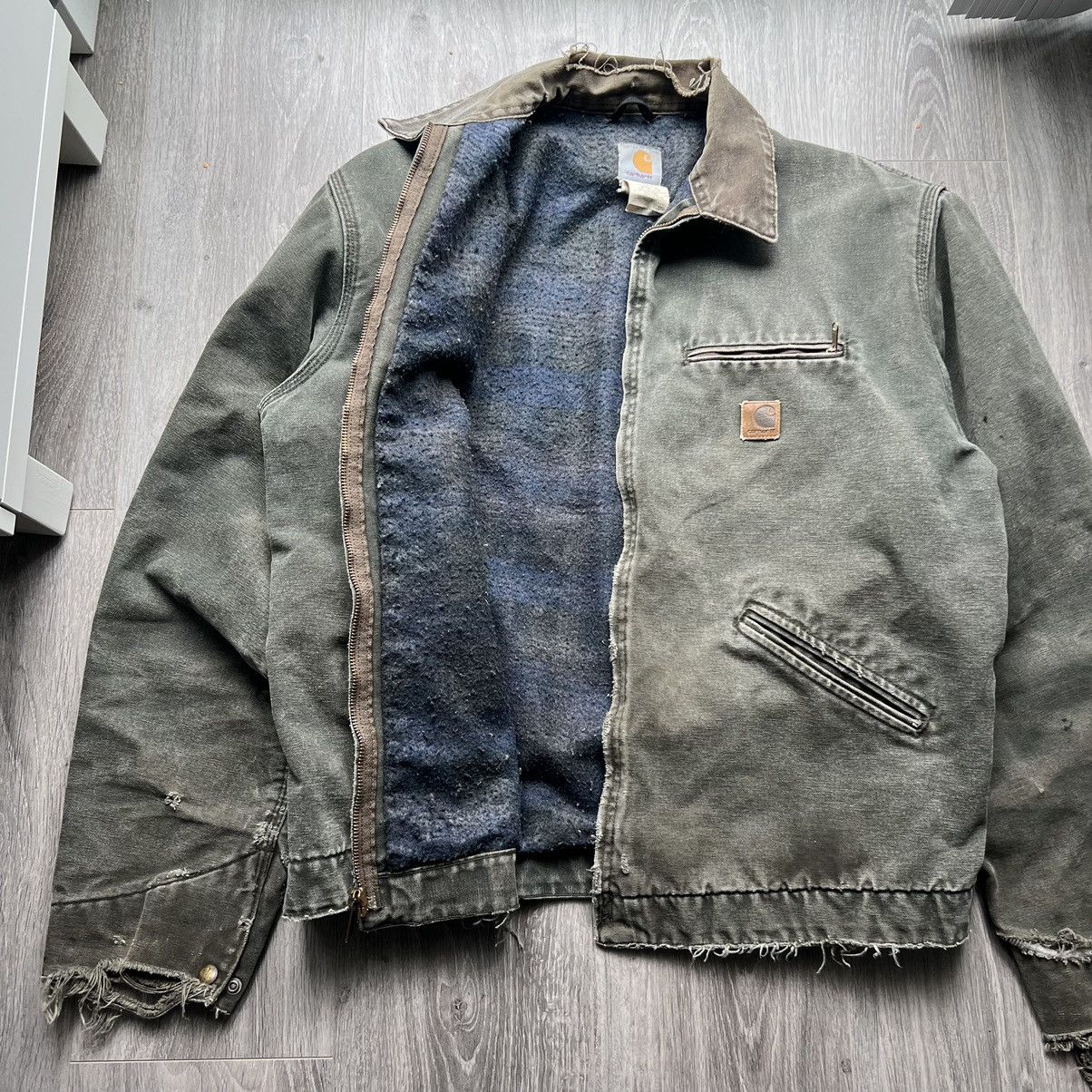 image of Carhartt Detroit Jacket J97 Vintage in Moss, Men's (Size XL)