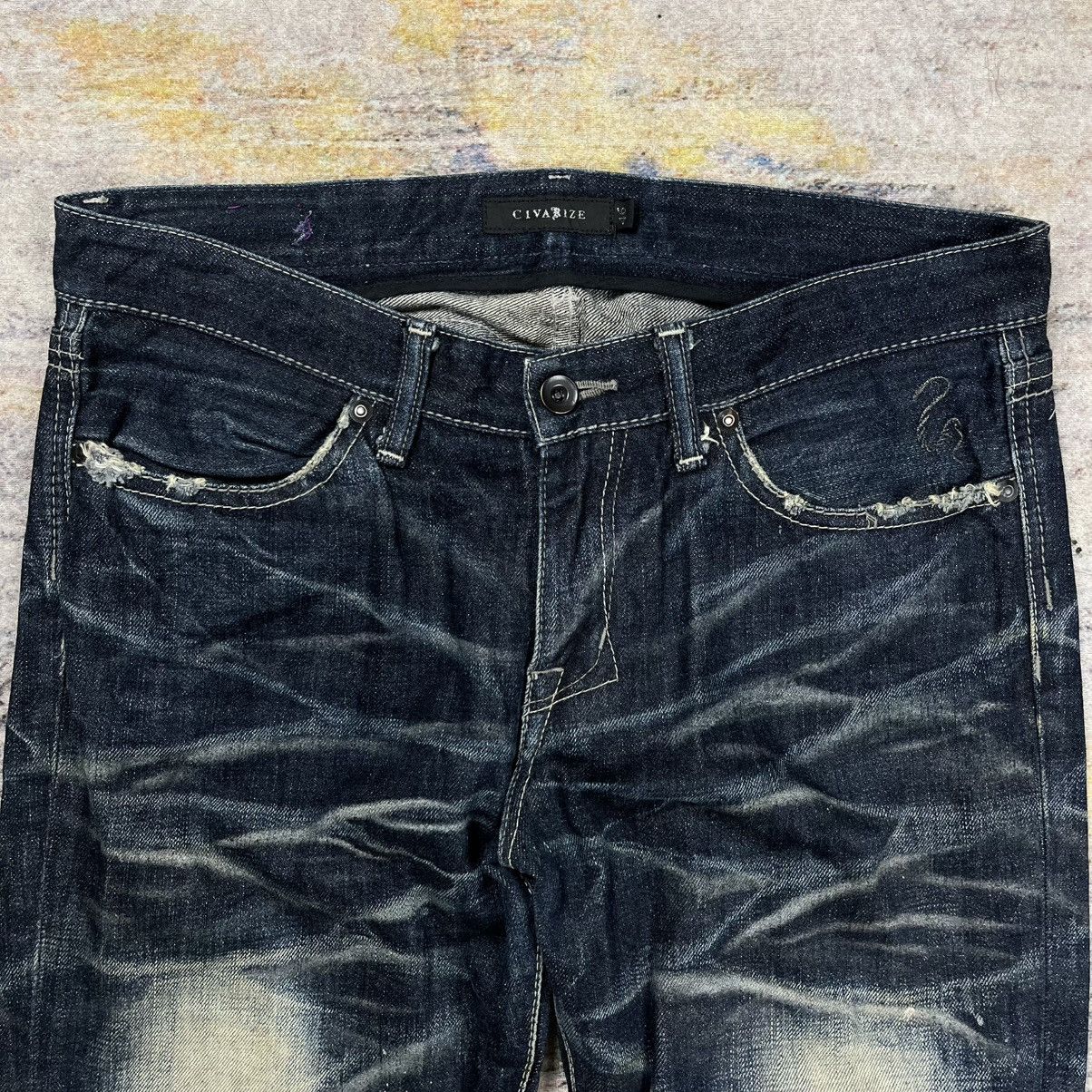 Tornado Mart Civarize clawmark spiral wash denim pants Size US 32 / EU 48 - 8 Thumbnail