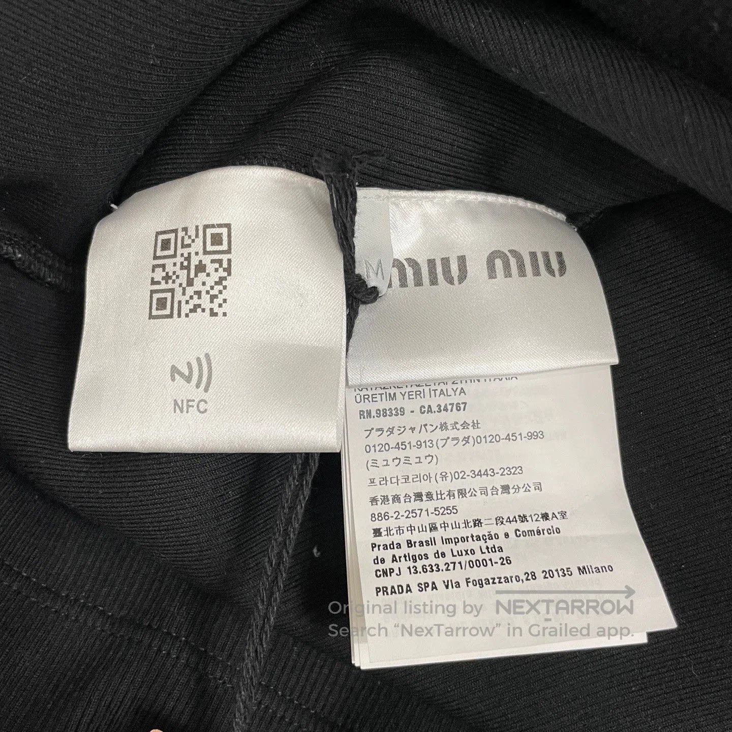 Miu Miu MIU MIU Solid Logo Letter Patch Short. Size M / US 6-8 / IT 42-44 - 5 Thumbnail
