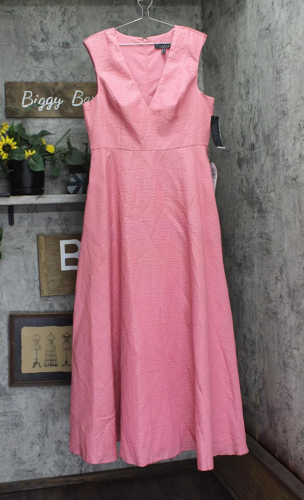 Other Aidan Mattox By Adrianna Papell Dress Summer Rose Pink 16 Size XXL / US 16-18 / IT 52-54 - 1 Thumbnail