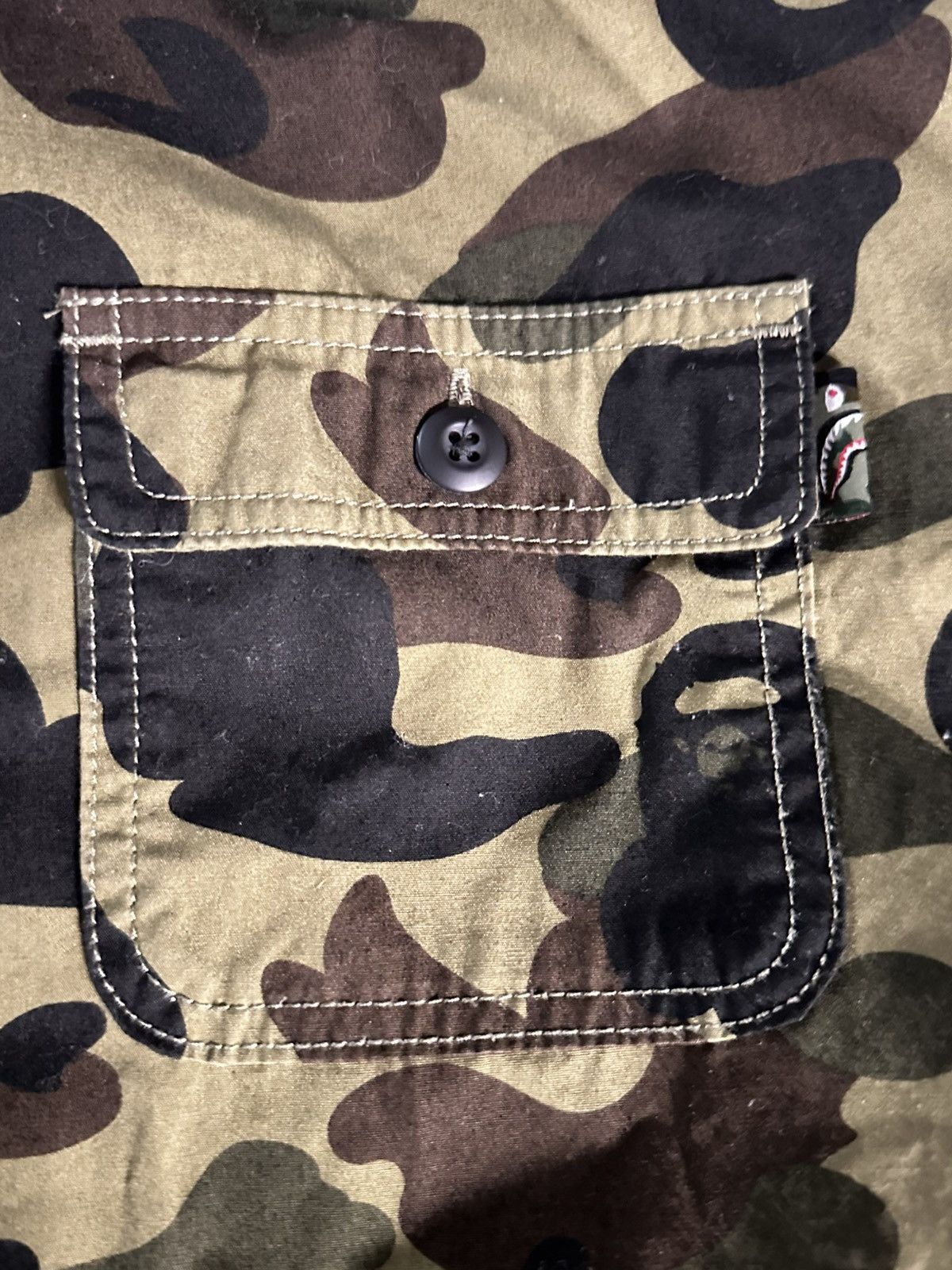 Bape BAPE 1st Camo Shark Hoodie ‘Green Camo’ Size US S / EU 44-46 / 1 - 14 Thumbnail