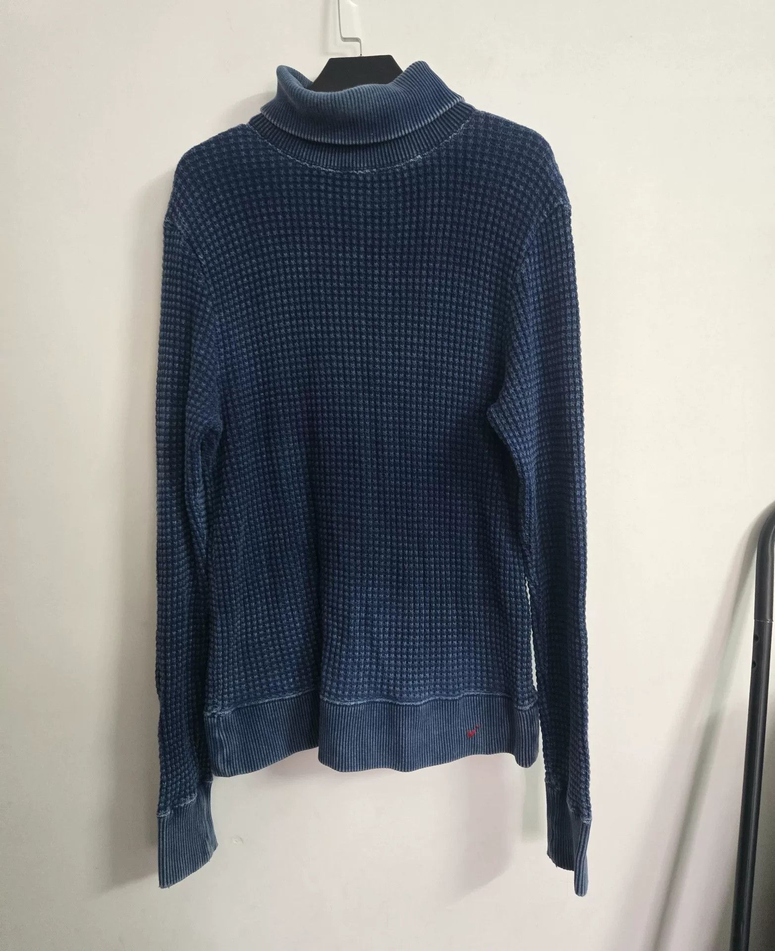 Porter Classic Porter Classic Indigo Knit Turtleneck Size US M / EU 48-50 / 2 - 1 Thumbnail