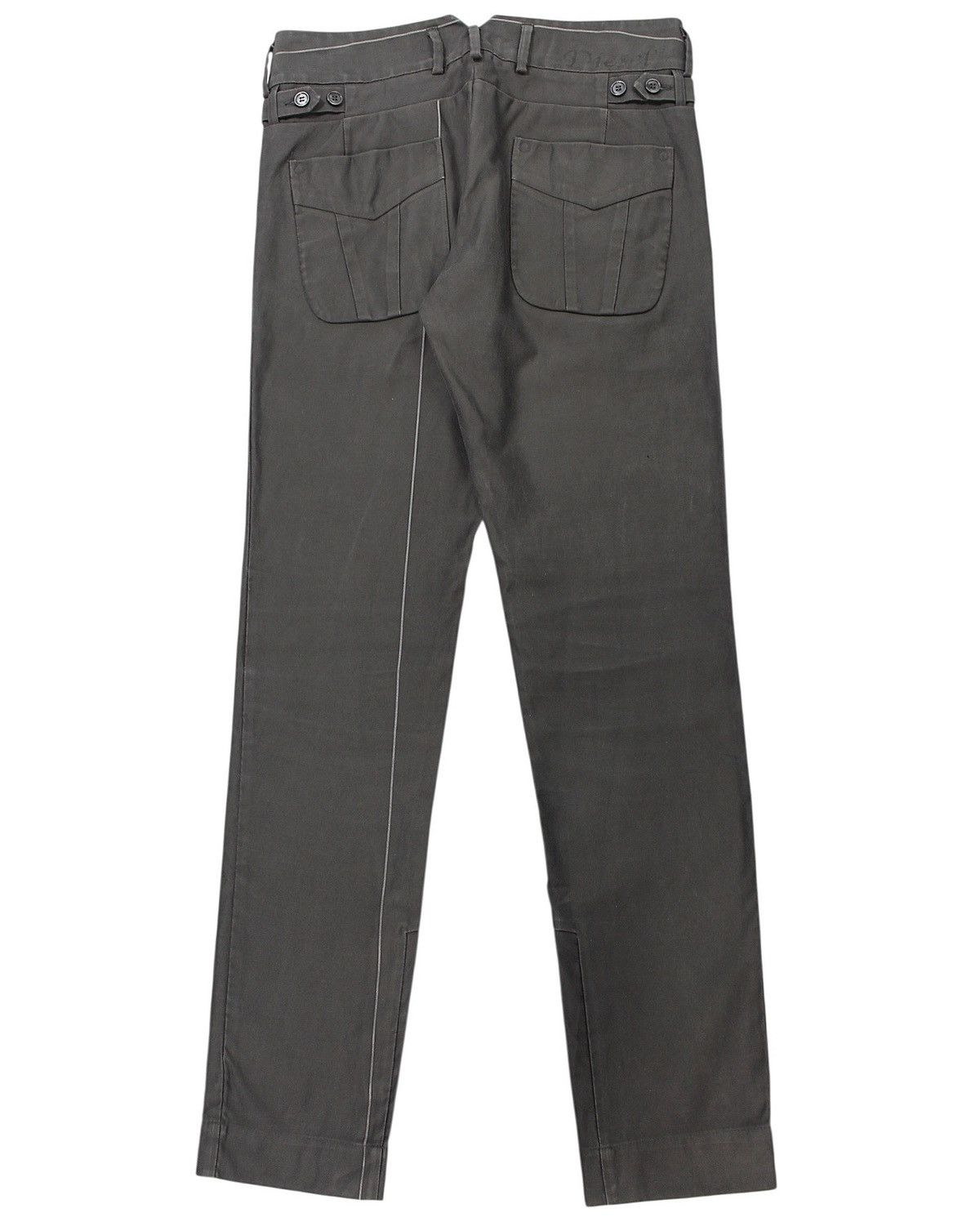 Designer × Diesel FW2009 DIESEL PANORAMY GREY TAPERED TROUSERS Size US 29 - 3 Thumbnail